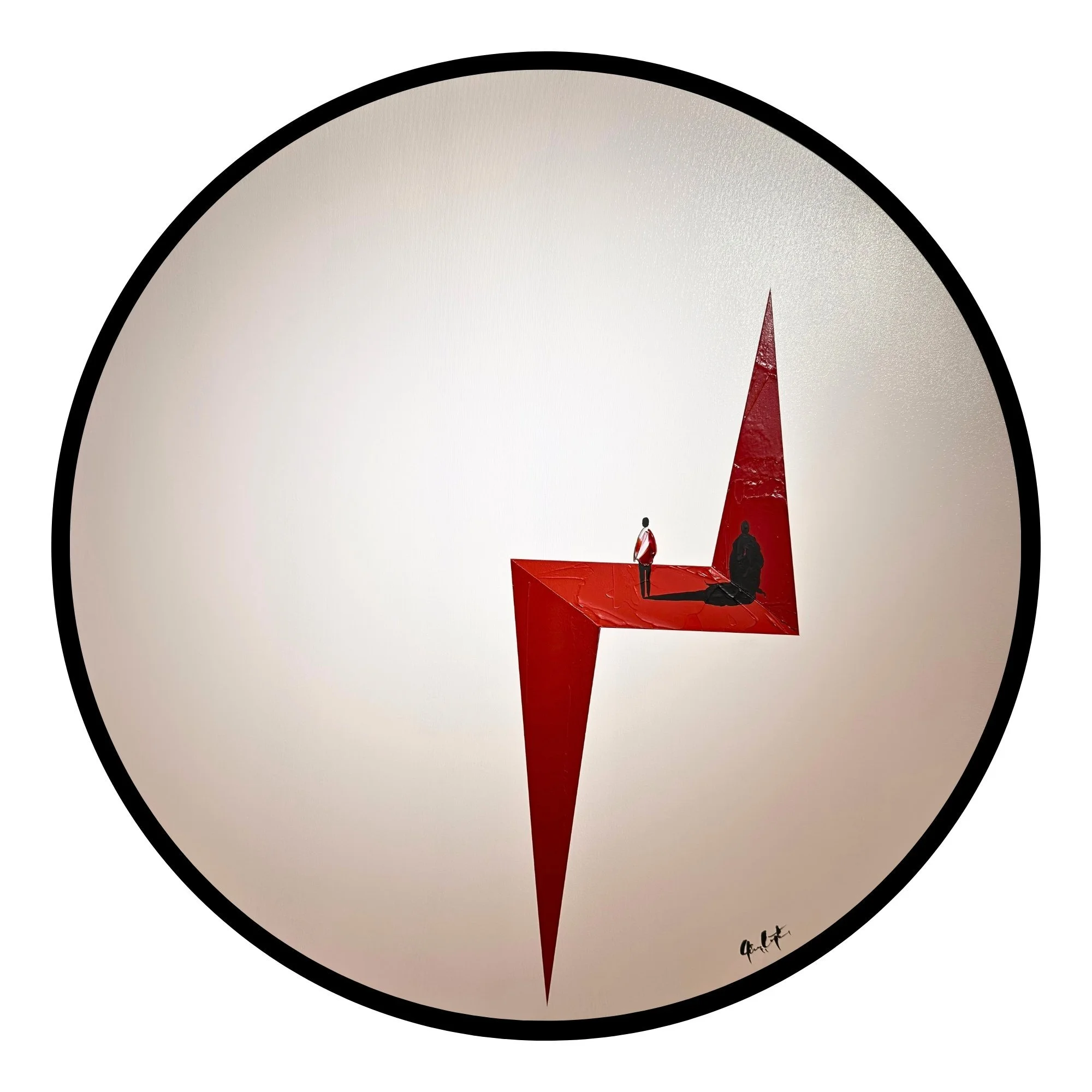 Facing the Shadows, 100 cm