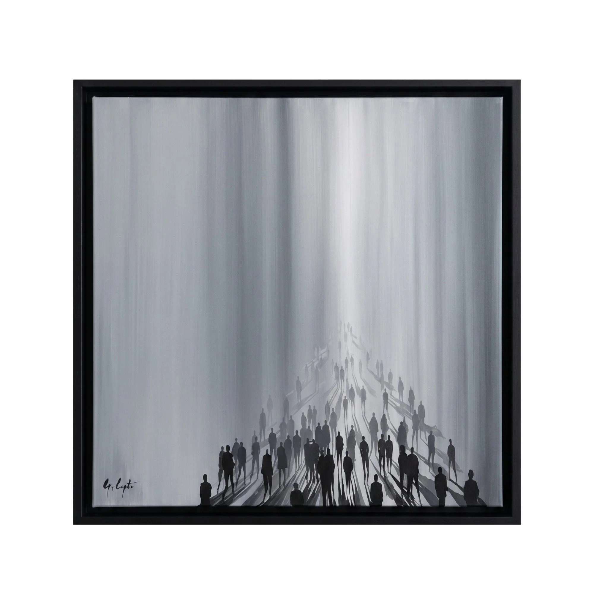 Into the Unknown, 100x100 cm