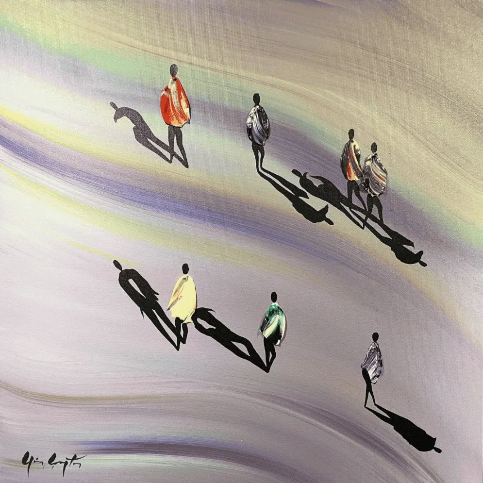 Slow Wave Sleep, 60x60 cm