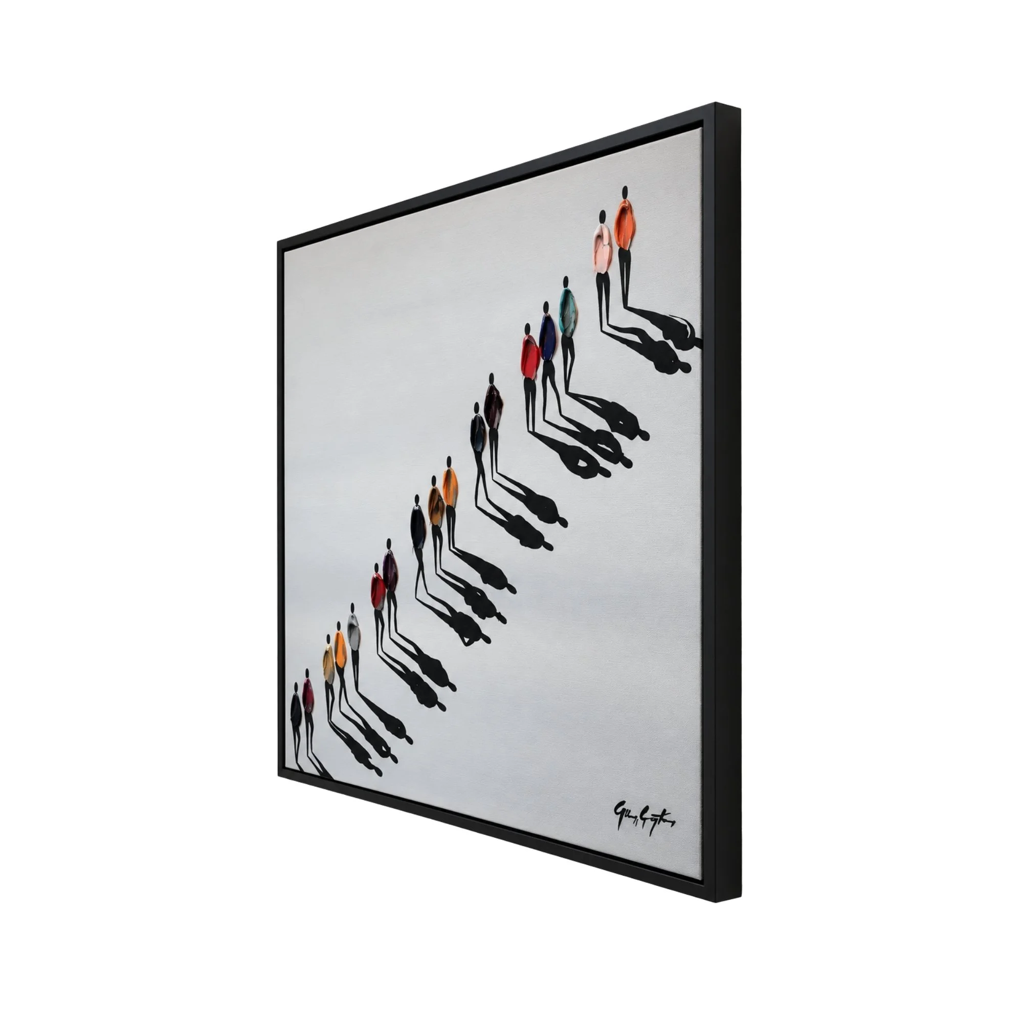 Unplait Note, 60x60 cm