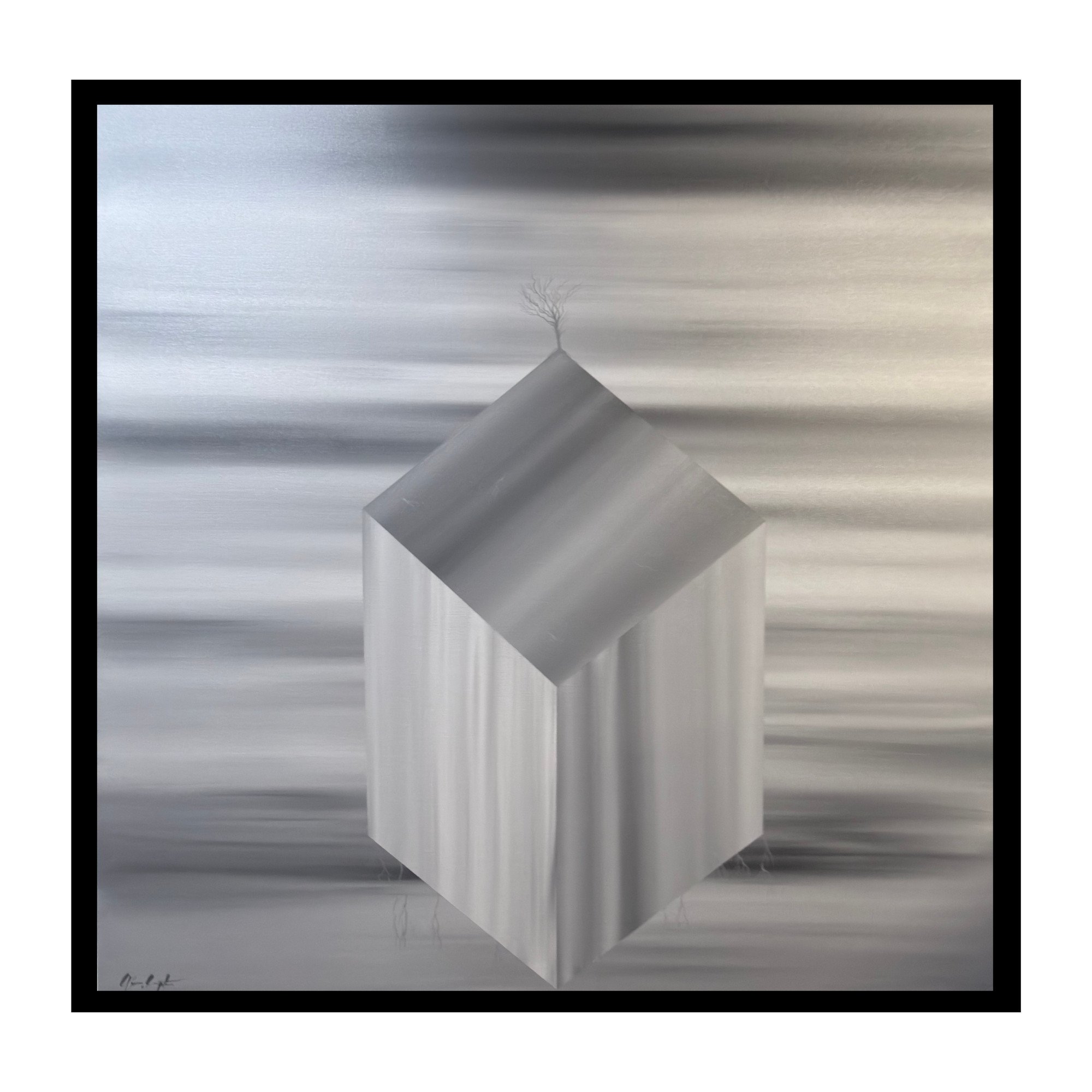 Shadows World / 5. Life at the End, 130x130 cm