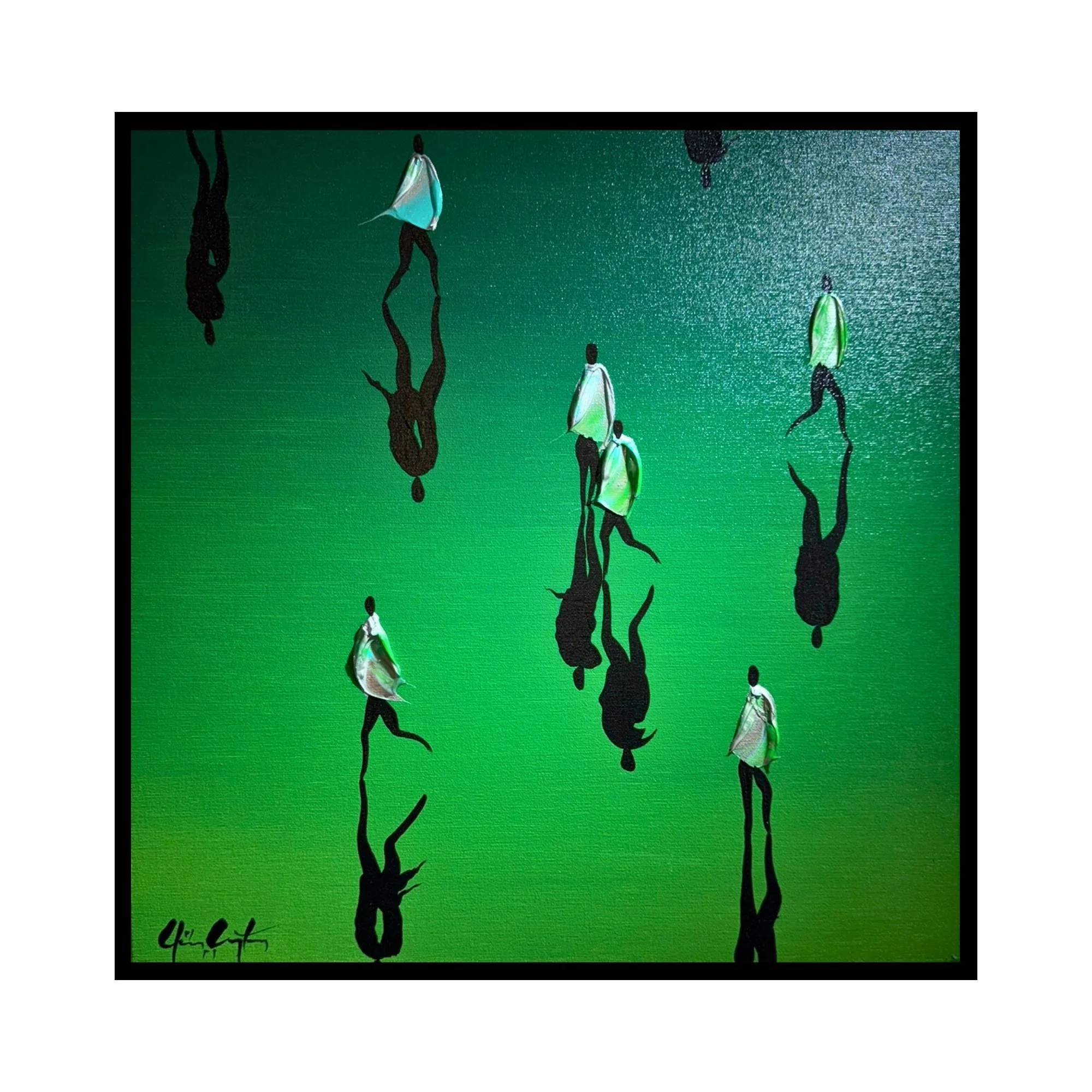 Connecting to Nature, 50x50 cm