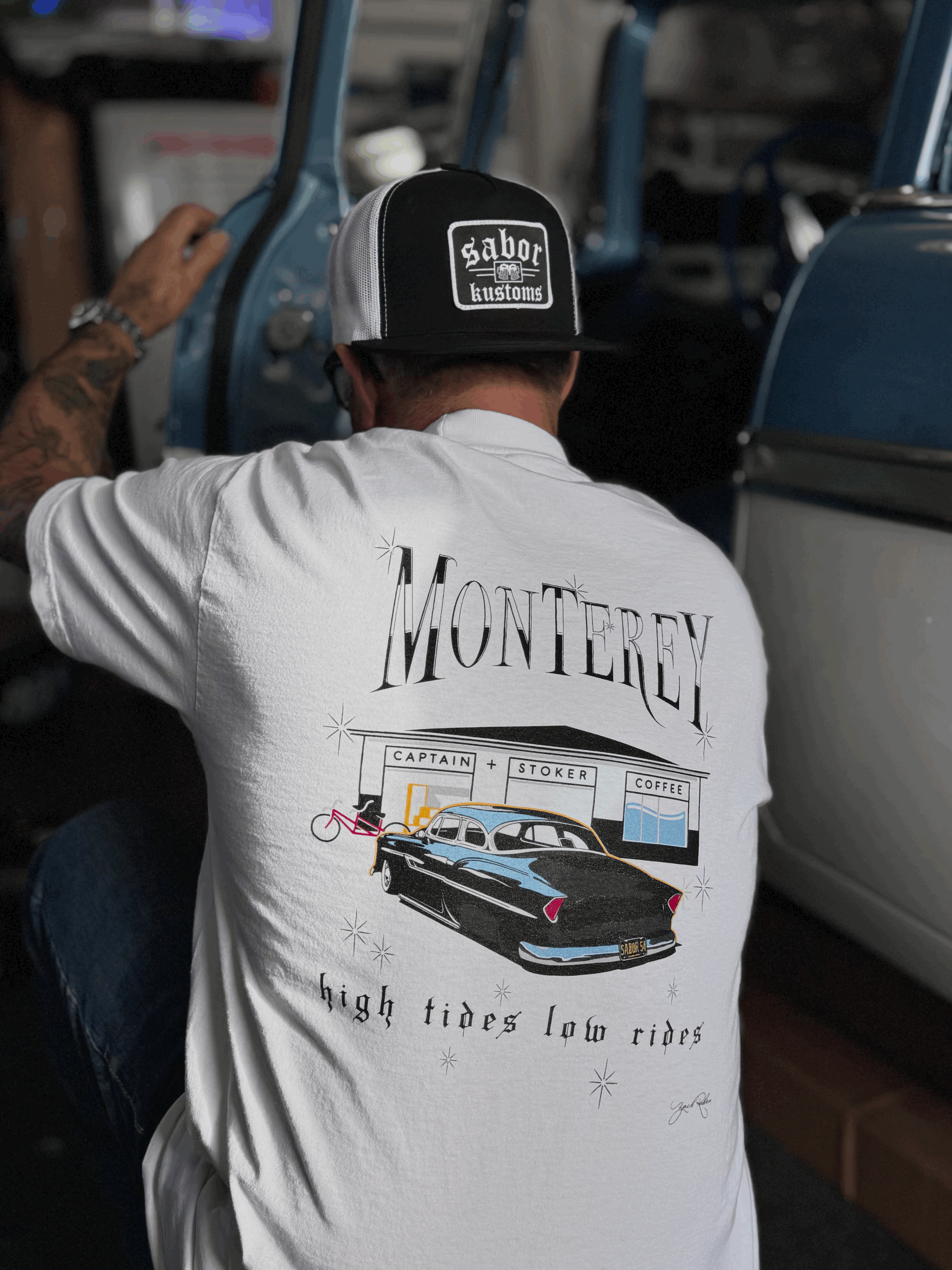 High Tides & Low Rides Tee