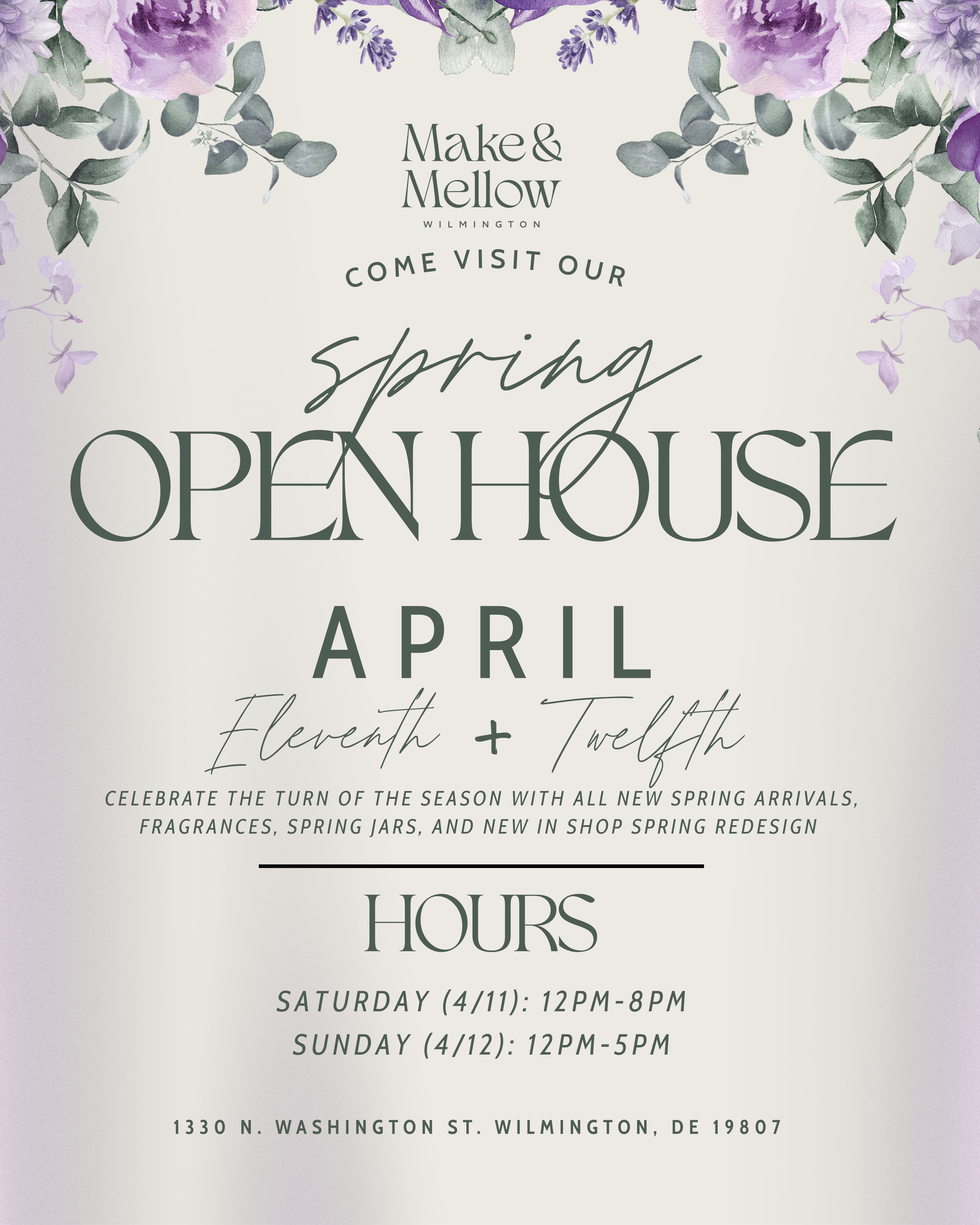 Spring weather is FINALLY here and we are celebrating! 🌸