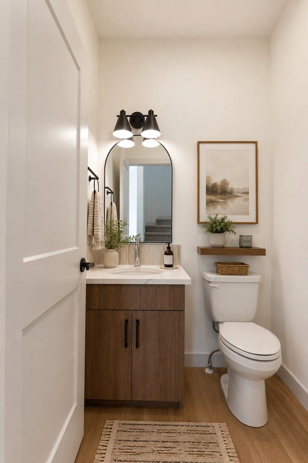 Azalea V powder room