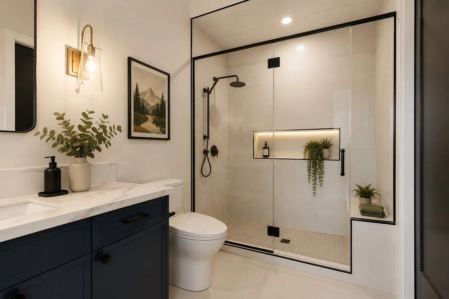 Andison guest bath
