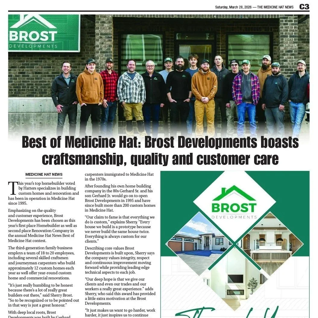 Brost Developments Named the Winner of Medicine Hat News Best of Medicine Hat 2026