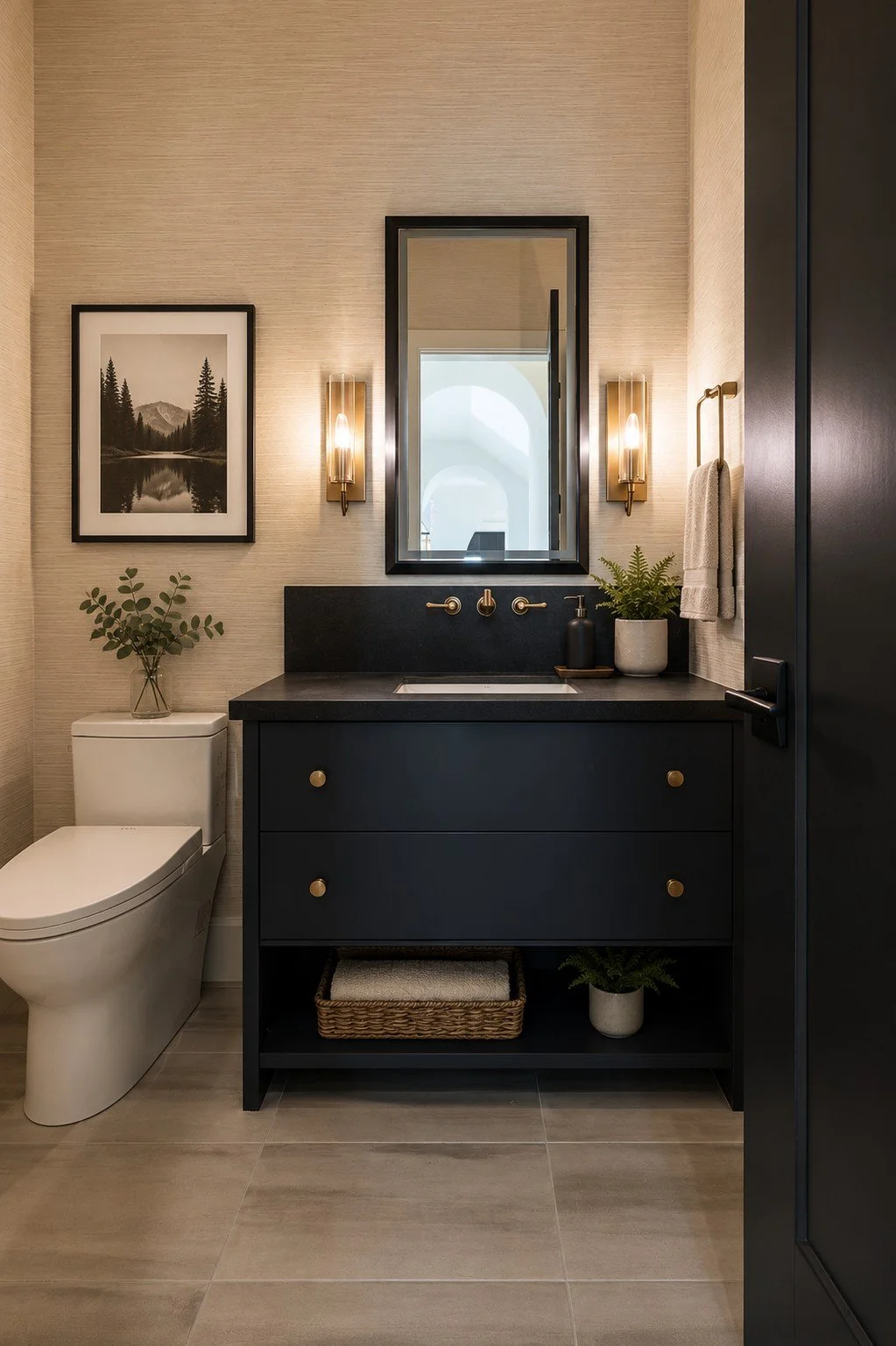 Andison powder room