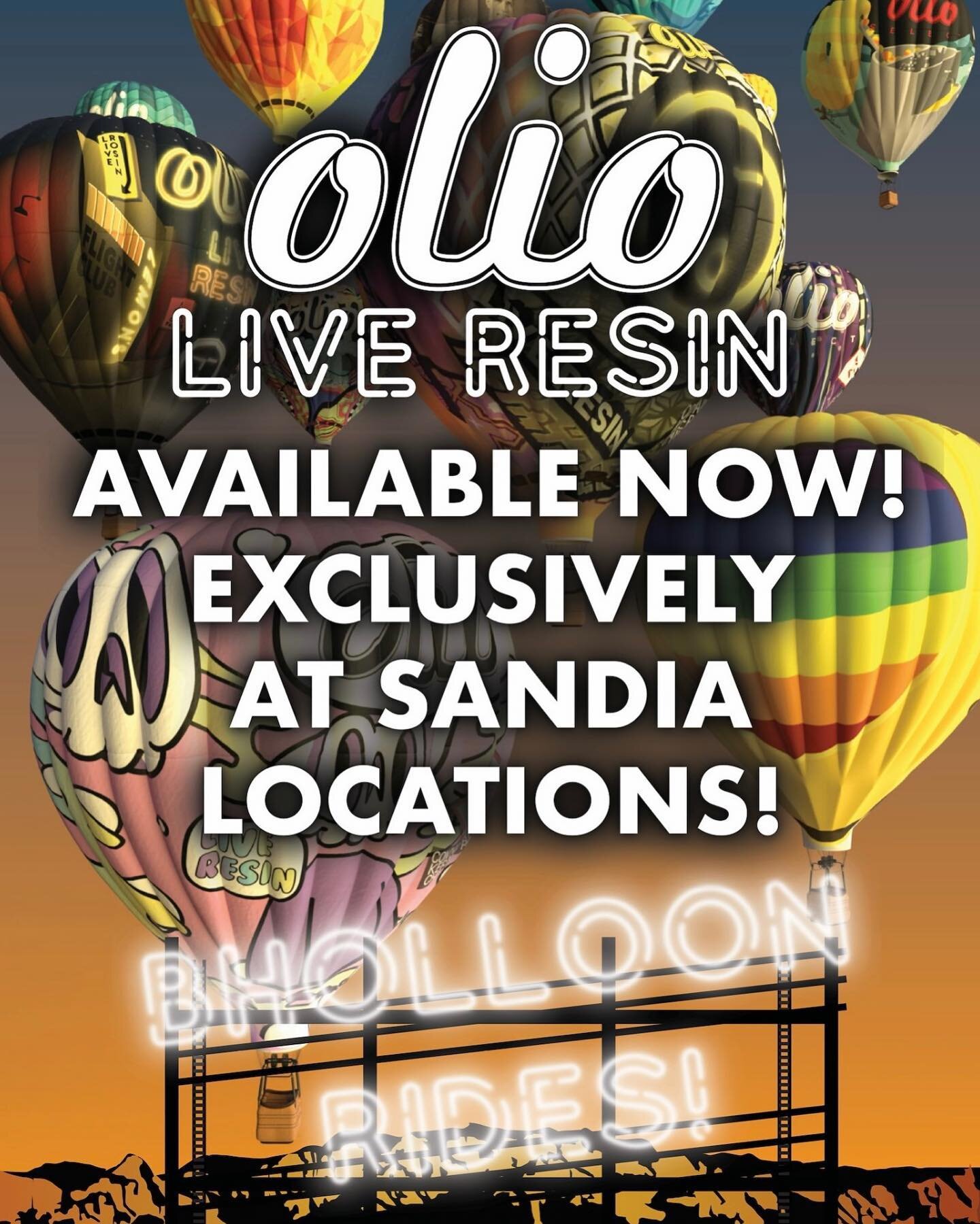 BIG NEWS for live resin lovers! There&rsquo;s been an exclusive @dabolio710 drop at SB. How quick can you get over here? We got a little lounge takeover goin&rsquo; until 6p!

The spot: 3417 Central Ave SE, ABQ