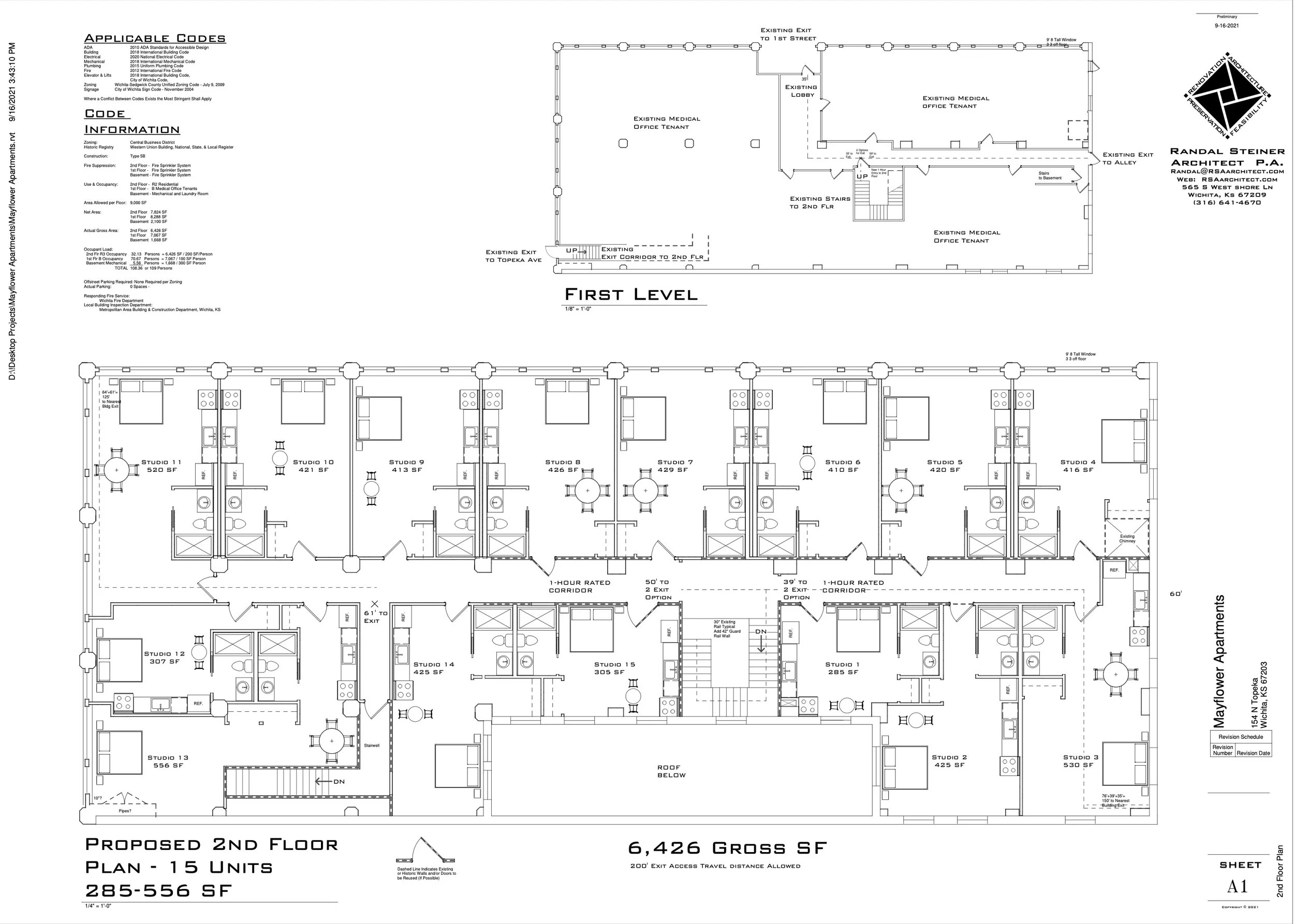 Floor Plans — Lofts 154