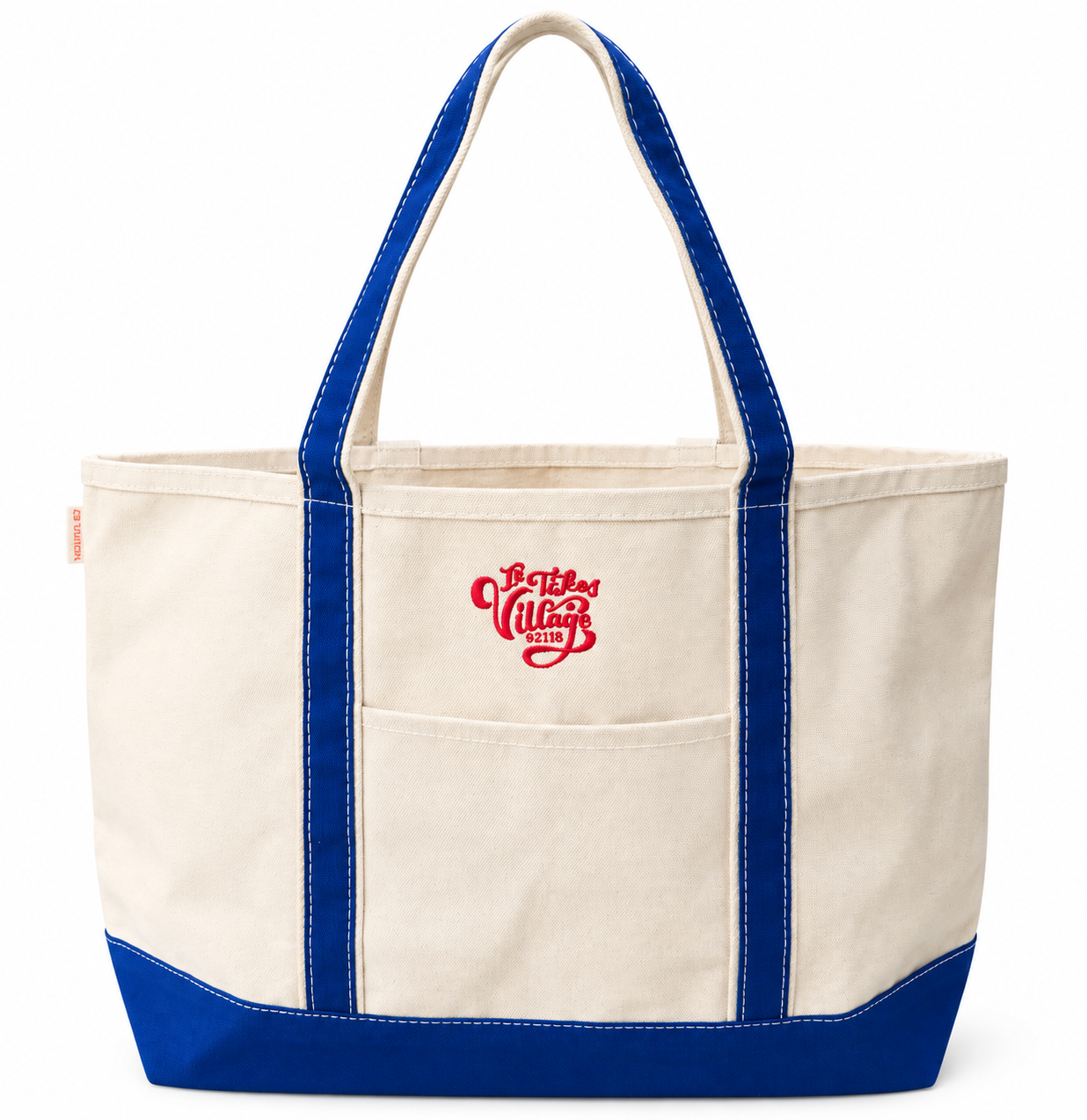 Tote Bag - It Takes a Village (Blue)