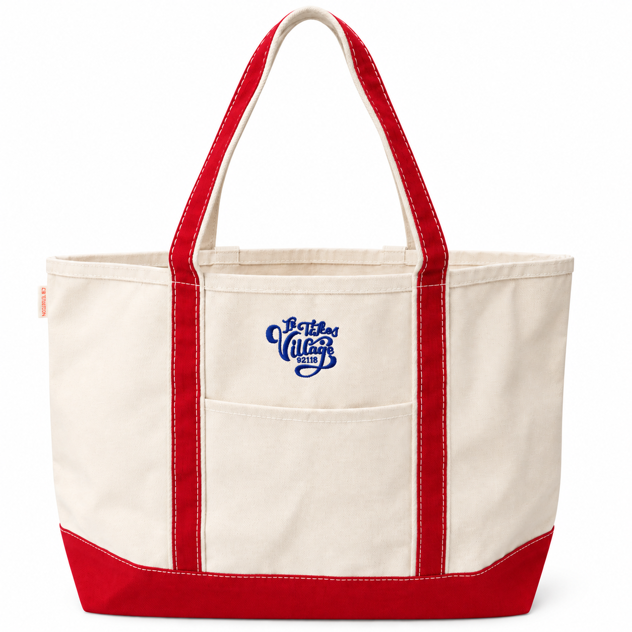 Tote Bag - It Takes a Village (Red)