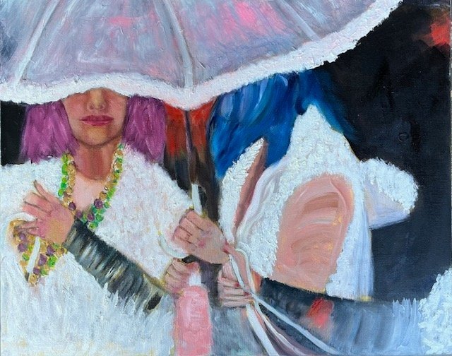 Not Babies or Dolls - 16 X 20" - acrylic on canvas