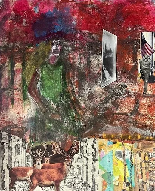 That Sees Beyond the Wilderness - 10 x 8"