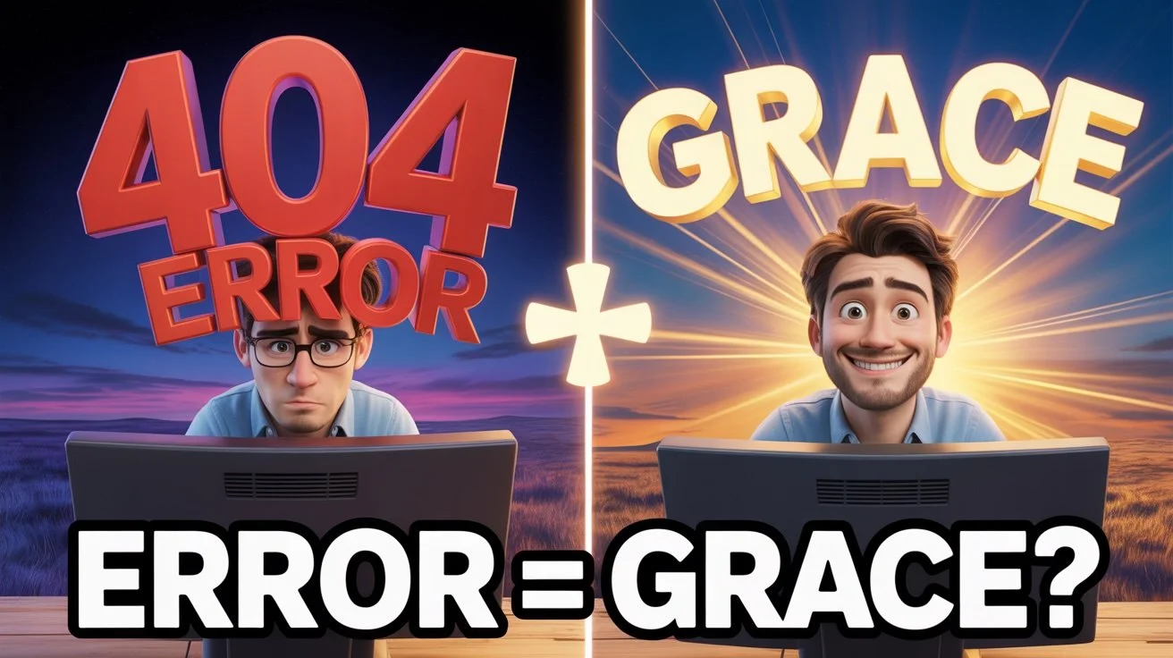 Sept 25 | The Theology of Error Messages: How 404 Pages Reveal God's Incredible Grace