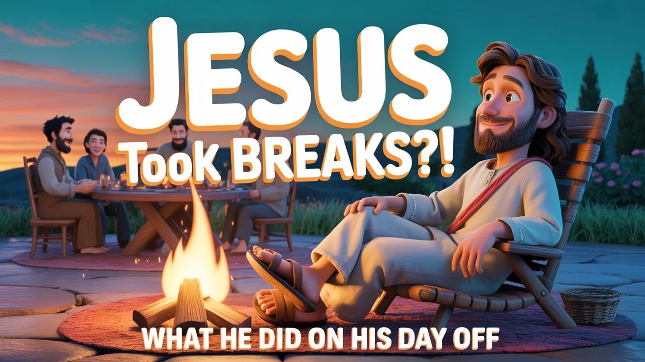 OCT 24 | What Jesus Actually Did on His Day Off: Finding Rest in the Savior's Fully Human Life