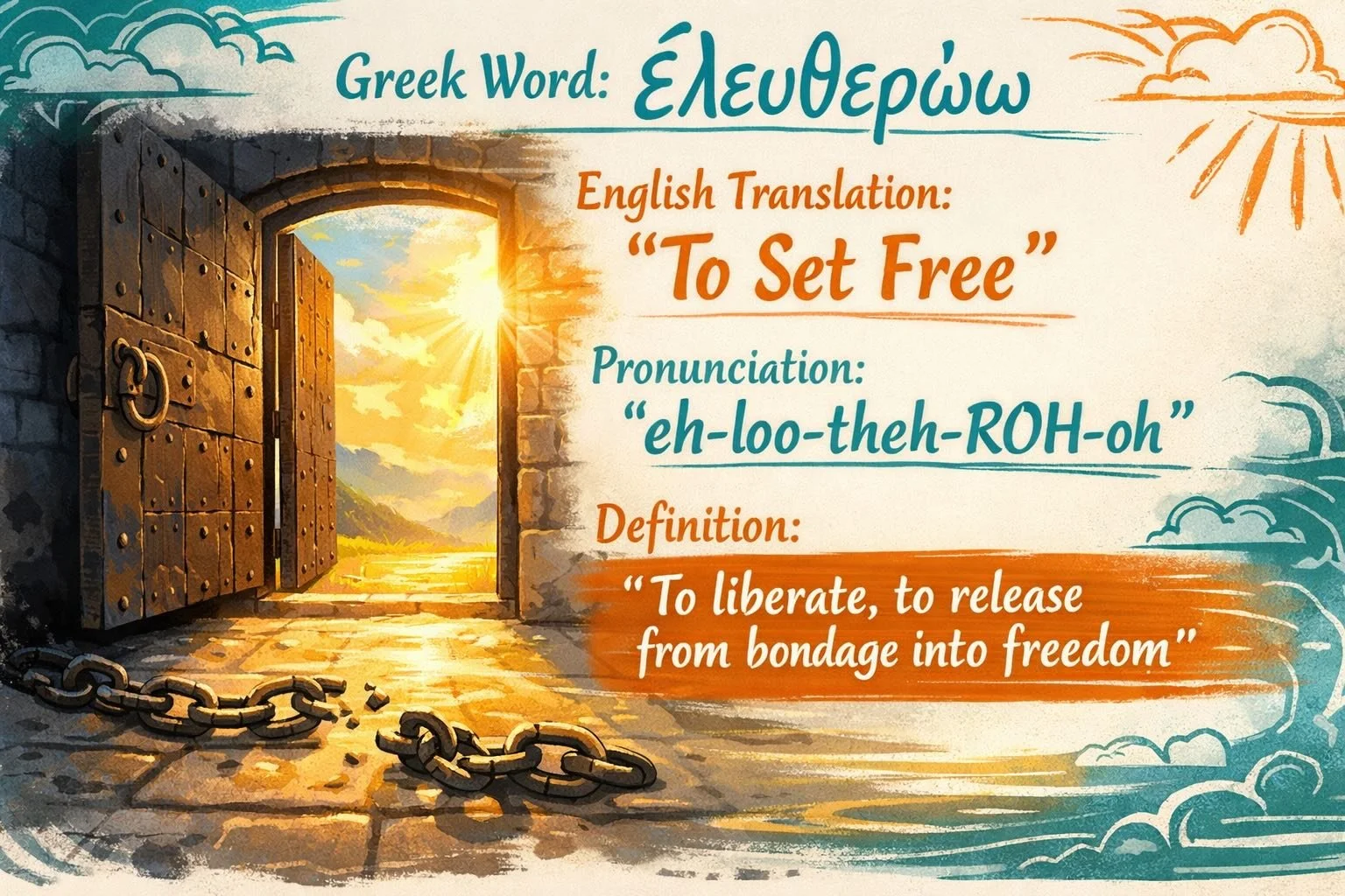 What "Free Indeed" Really Means in Greek (John 8:36)