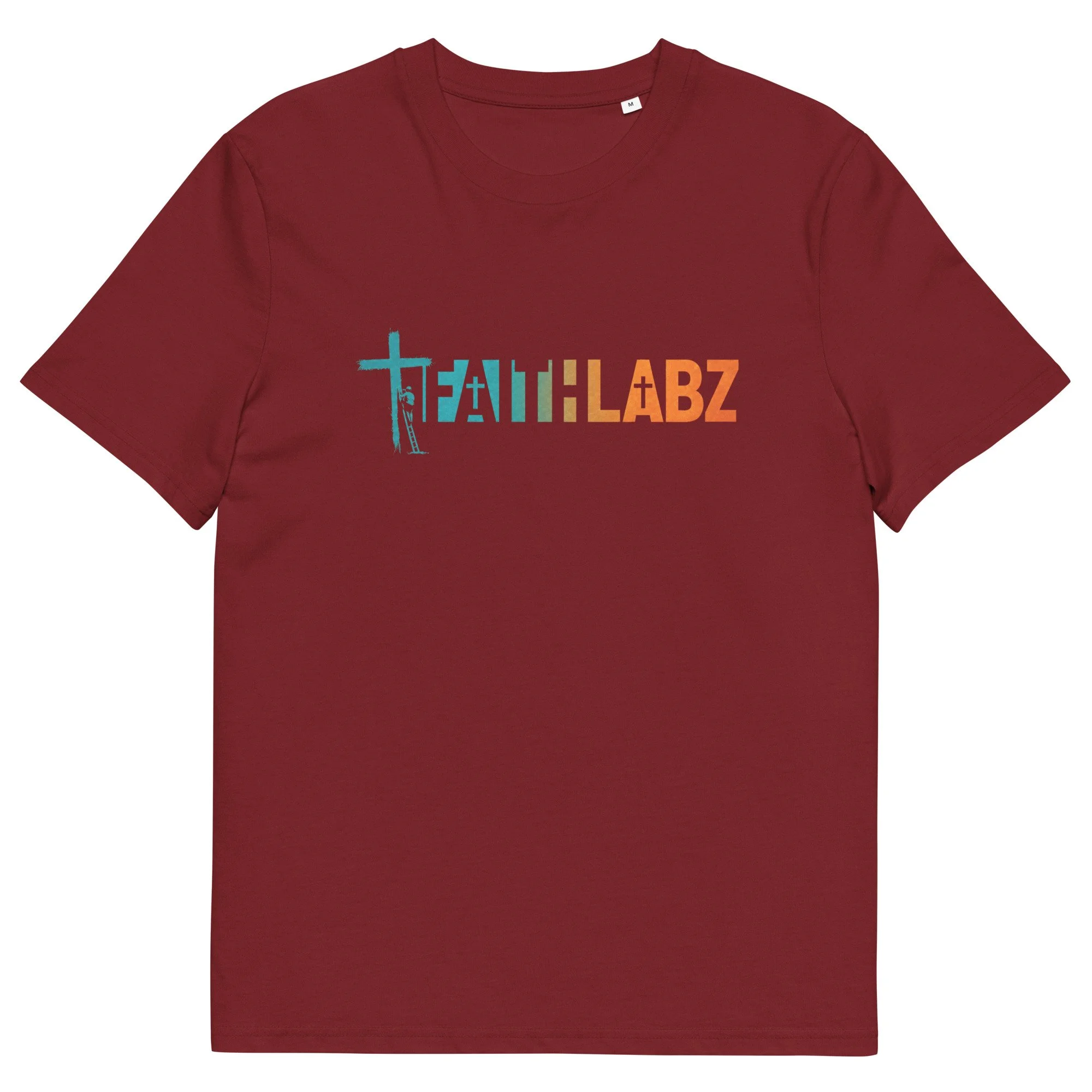 unisex-organic-cotton-creator-2.0-t-shirt-burgundy-front-6a30f09f686d2.jpg
