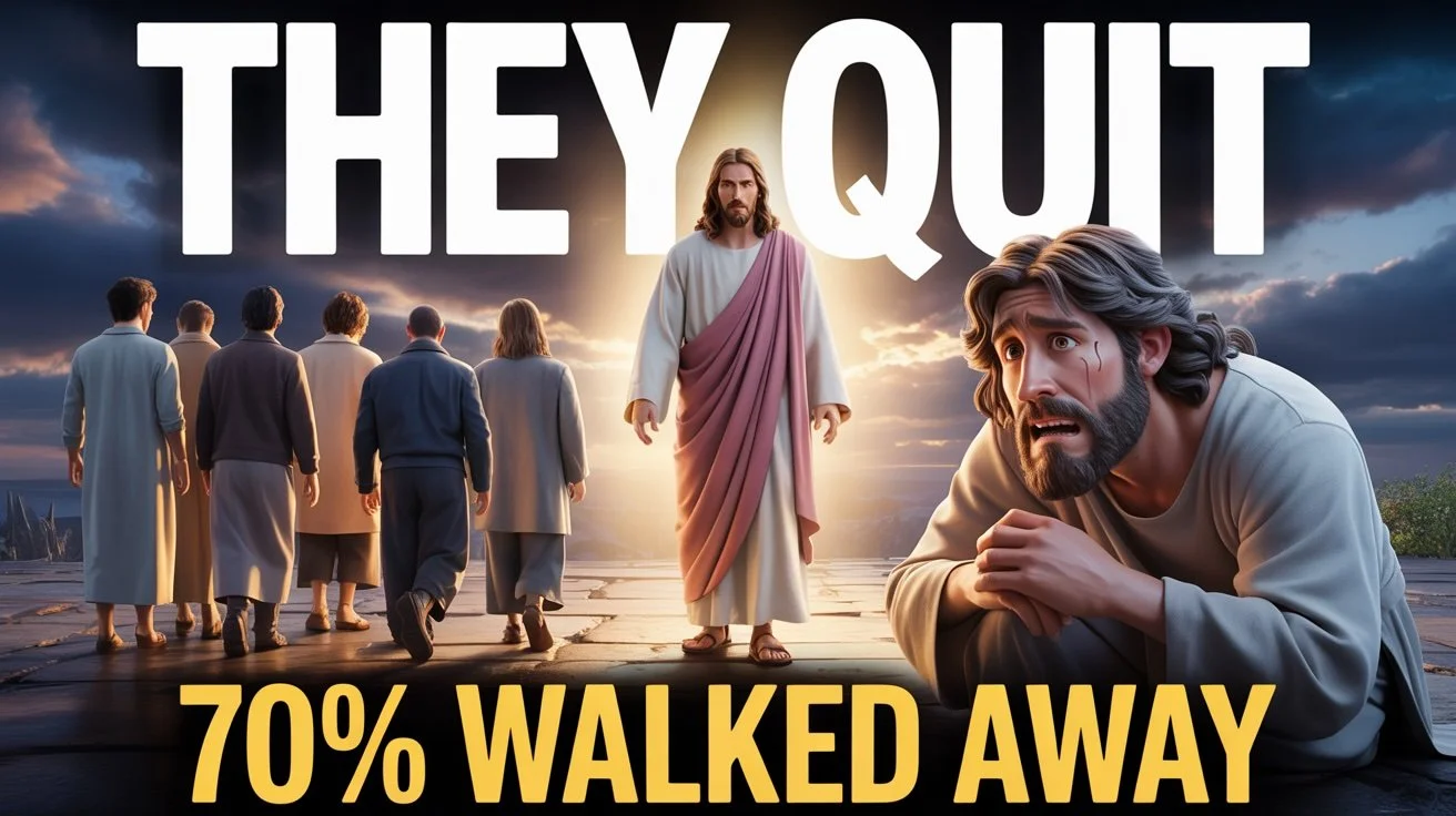 Sept 15 | The Disciples Who Quit: Understanding the 70% Who Walked Away From Jesus