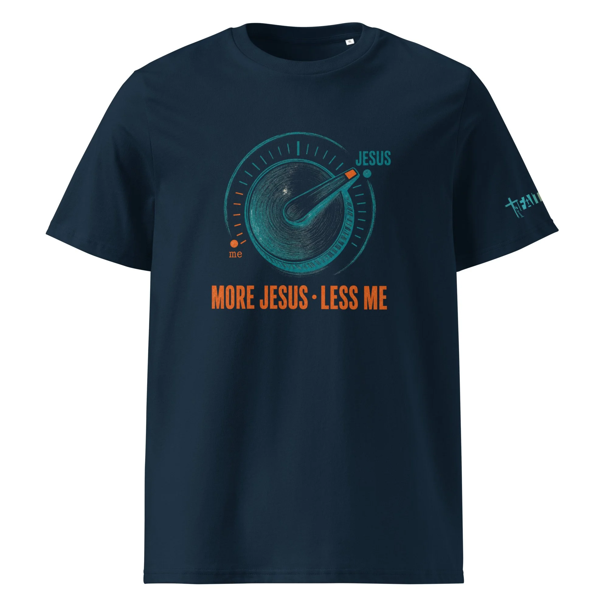 More Jesus, Less Me Organic Cotton T-Shirt