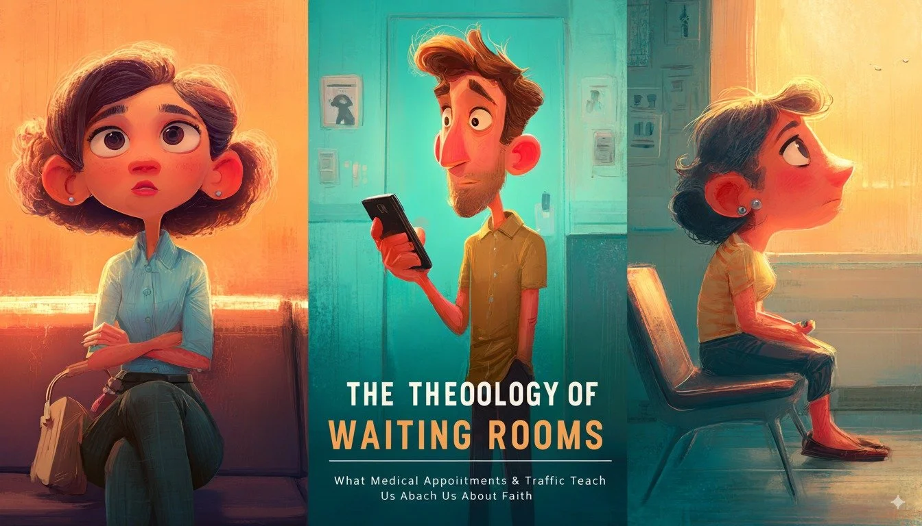 Sept 8 | The Sacred Wisdom Hidden in Waiting Rooms: How Everyday Delays Reveal Divine Timing