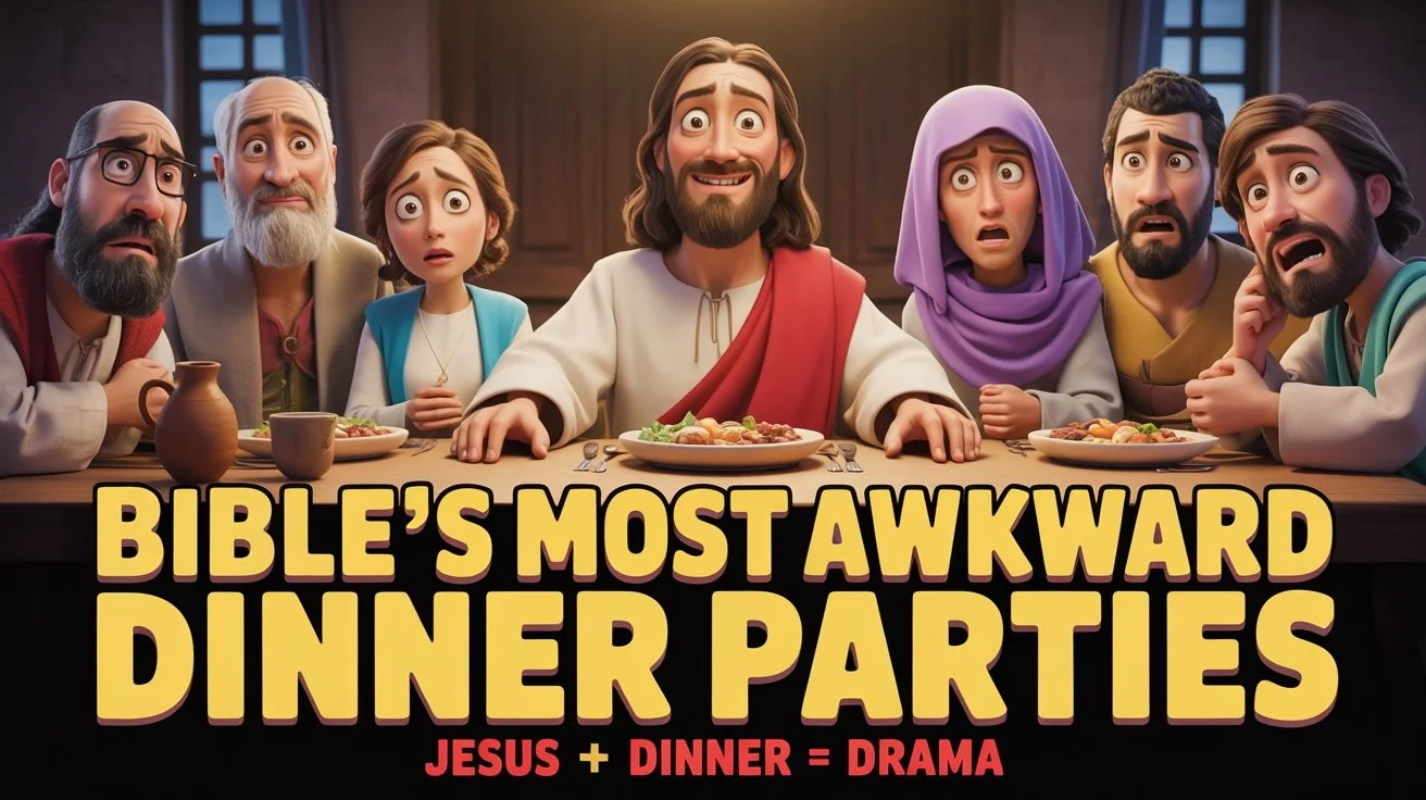 Sept 21 | The Bible's Most Awkward Dinner Parties: How Jesus Used Uncomfortable Meals to Transform Lives