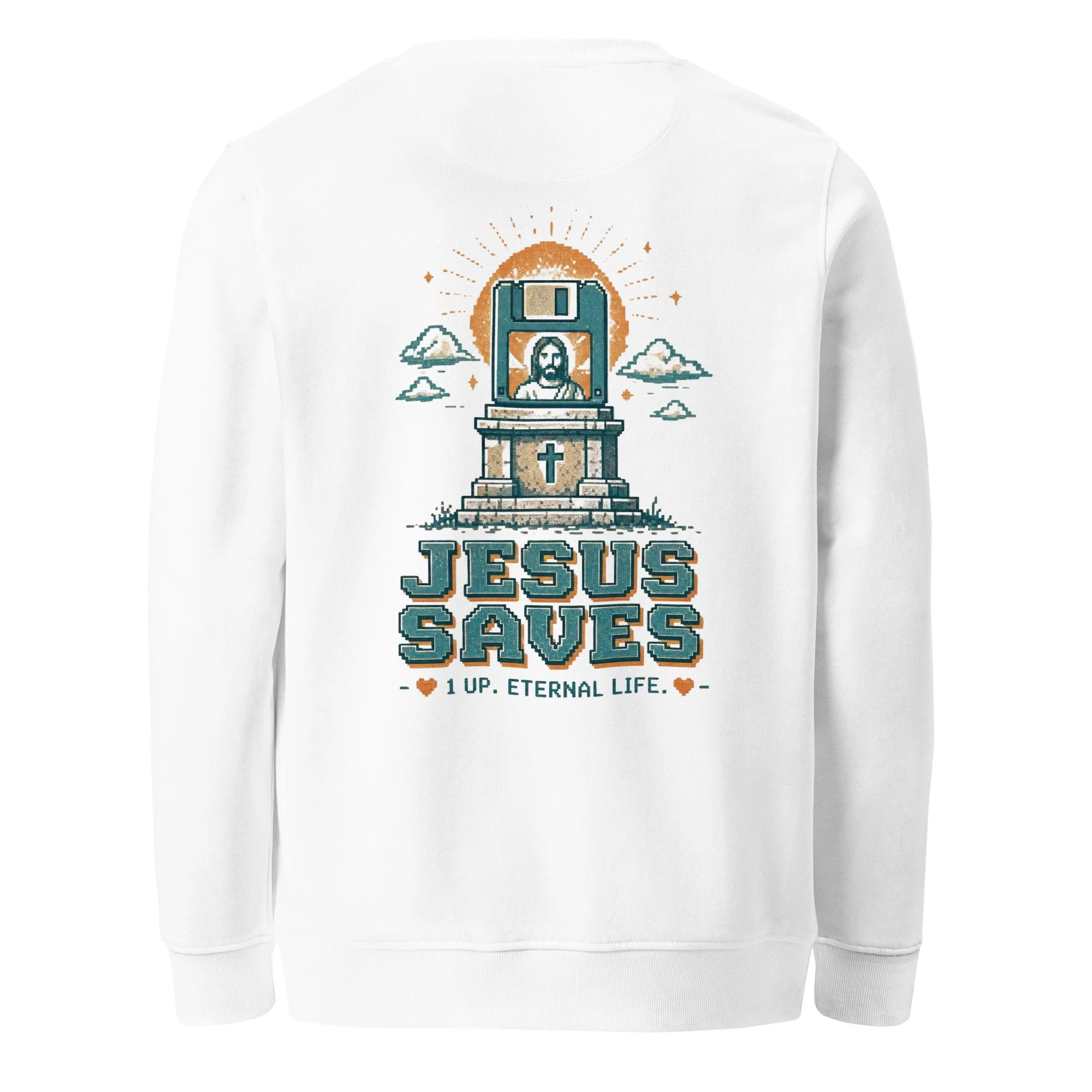 Jesus Saves Organic Long Sleeve