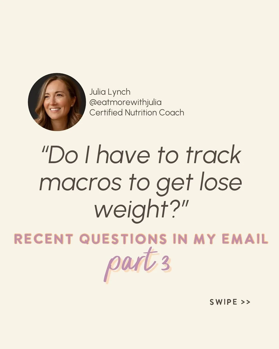 Good news: NO!

But&hellip; I do recommend it for most of my clients 👀

Better news: inside the You Diet Club, macro counting isn&rsquo;t as soul sucking as it was the last time you tried it 😉 because we throw in mindfulness in a way that isn&rsquo