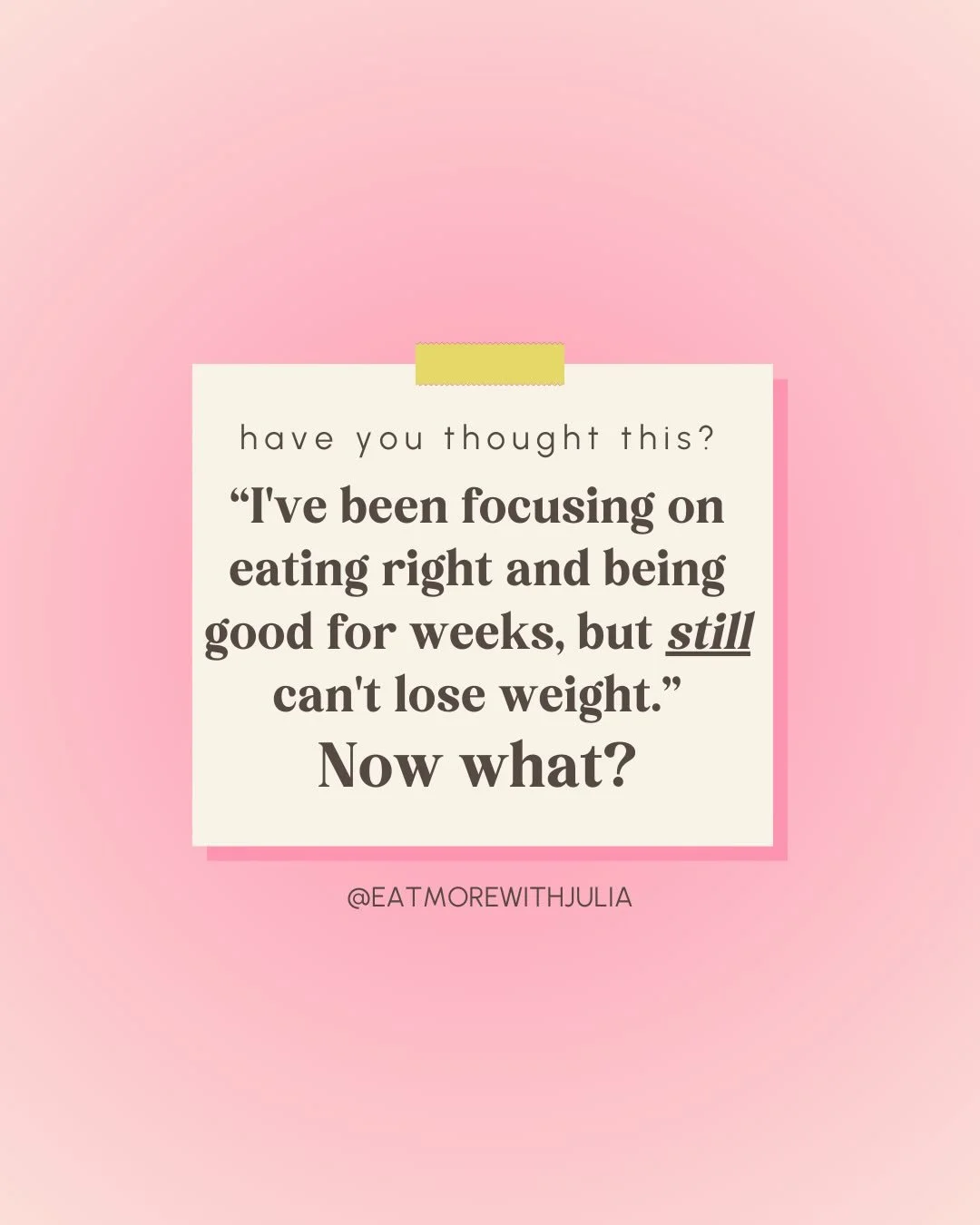 Comment QUIZ ⬇️⬇️

WHICH ONE ARE YOU?

Have you ever REALLY wanted to make change in your habits or routine - LIKE YOU REALLY REALLY WANTED IT

&hellip;and still you couldn&rsquo;t get yourself to *actually* do it??

After working with 200+ women, I&