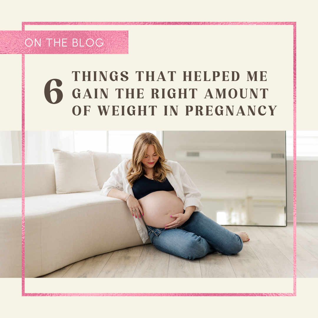 6 things that helped me gain the right amount of weight in pregnancy