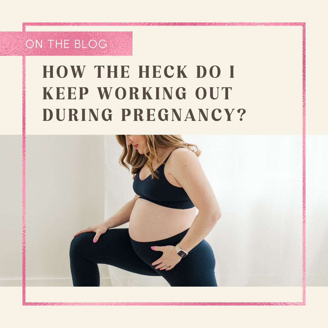 How do I make myself workout during pregnancy?