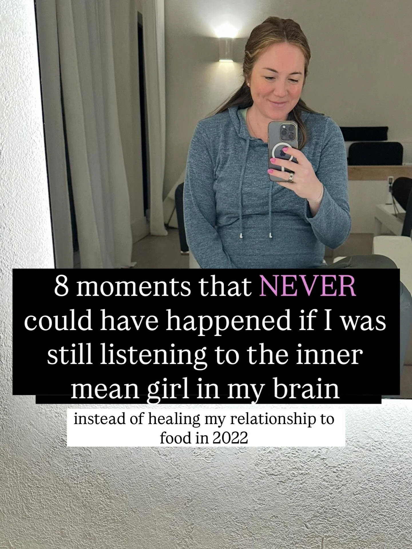 Imagine if ➡️

You could enjoy carbs without being focused on the &ldquo;consequences&rdquo;?

You could eat a meal at someone&rsquo;s house without needing to ask them for the macros?

You could plan a spontaneous trip to a bakery without it deraili