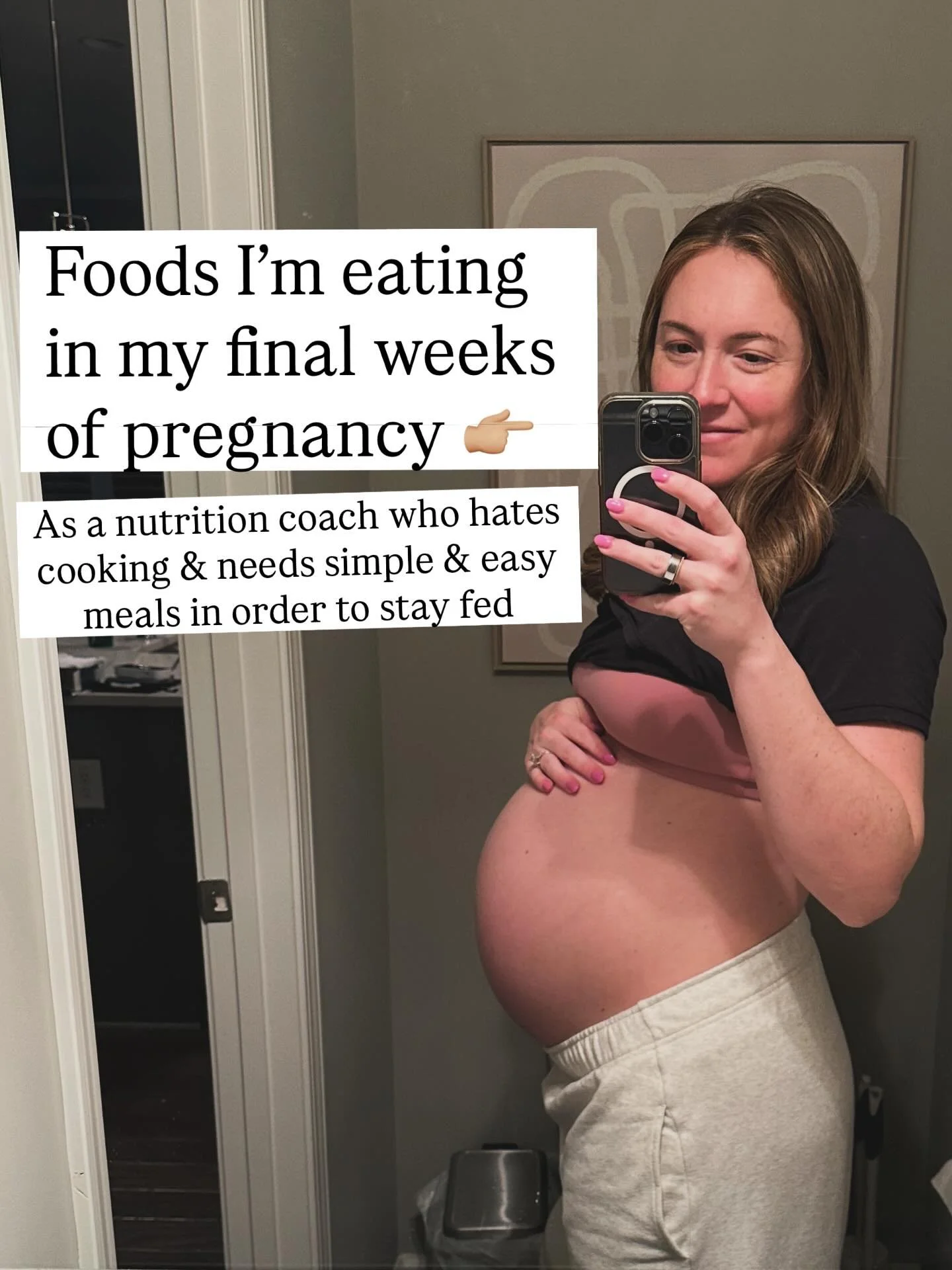 In my eating for two era ✨✨✨