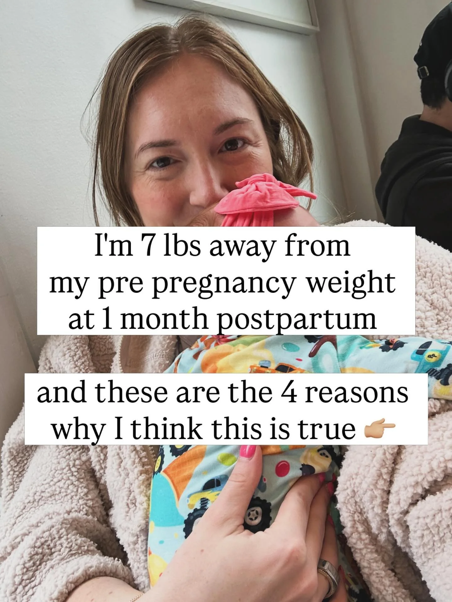 I didn&rsquo;t expect to be the person who lost weight easily postpartum 

Rewiring how I see is the thing that allowed postpartum weight loss to feel easier than I could&rsquo;ve ever imagined so far&hellip; Without really trying at all yet 😅 (beca