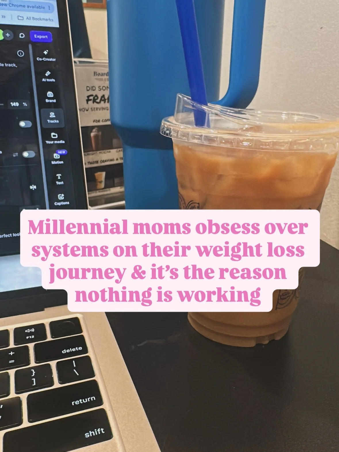 Comment SHIFT to stop repeating this cycle 🔄 

On Wednesday, I&rsquo;ll expose the 3 shifts you can make to shed the weight for good

Because until you do:
No macro count, no AI prompt, no recipe deck, no system of anyyyyy kind will work anyway 😛
