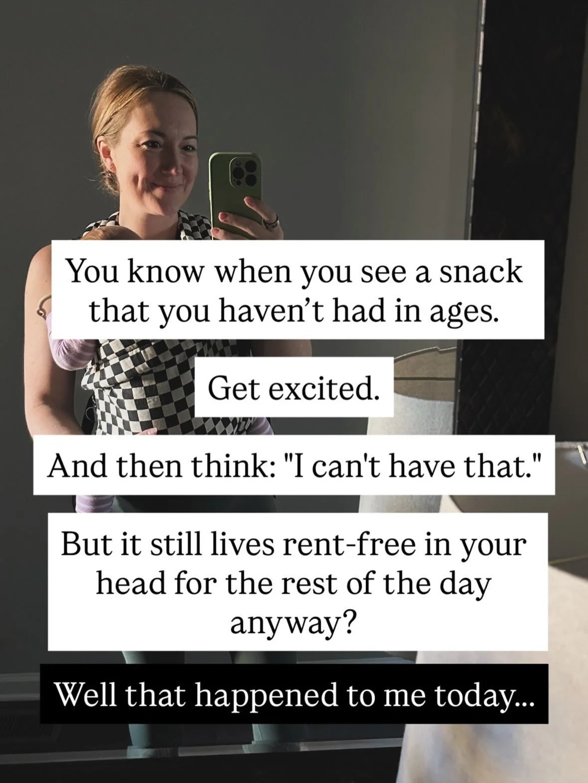 Maybe she&rsquo;s born with it, maybe it&rsquo;s the fact that she spent years rewiring her relationship with food because she&rsquo;d had enough of the constant argument in her head about if a Girl Scout cookie was allowed today 

Now I can help you