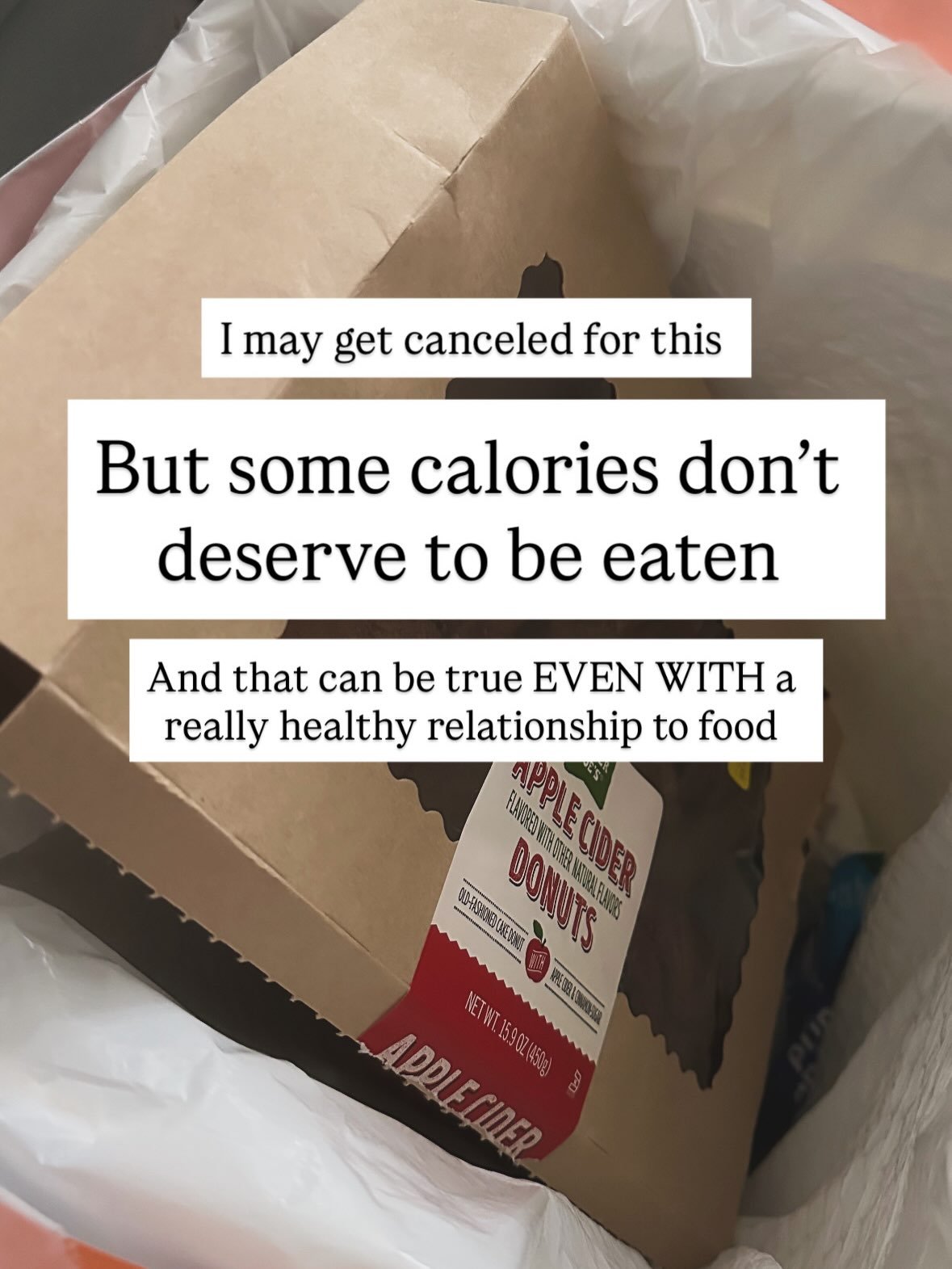 Tell me: how do you define a healthy relationship to food? 🍲