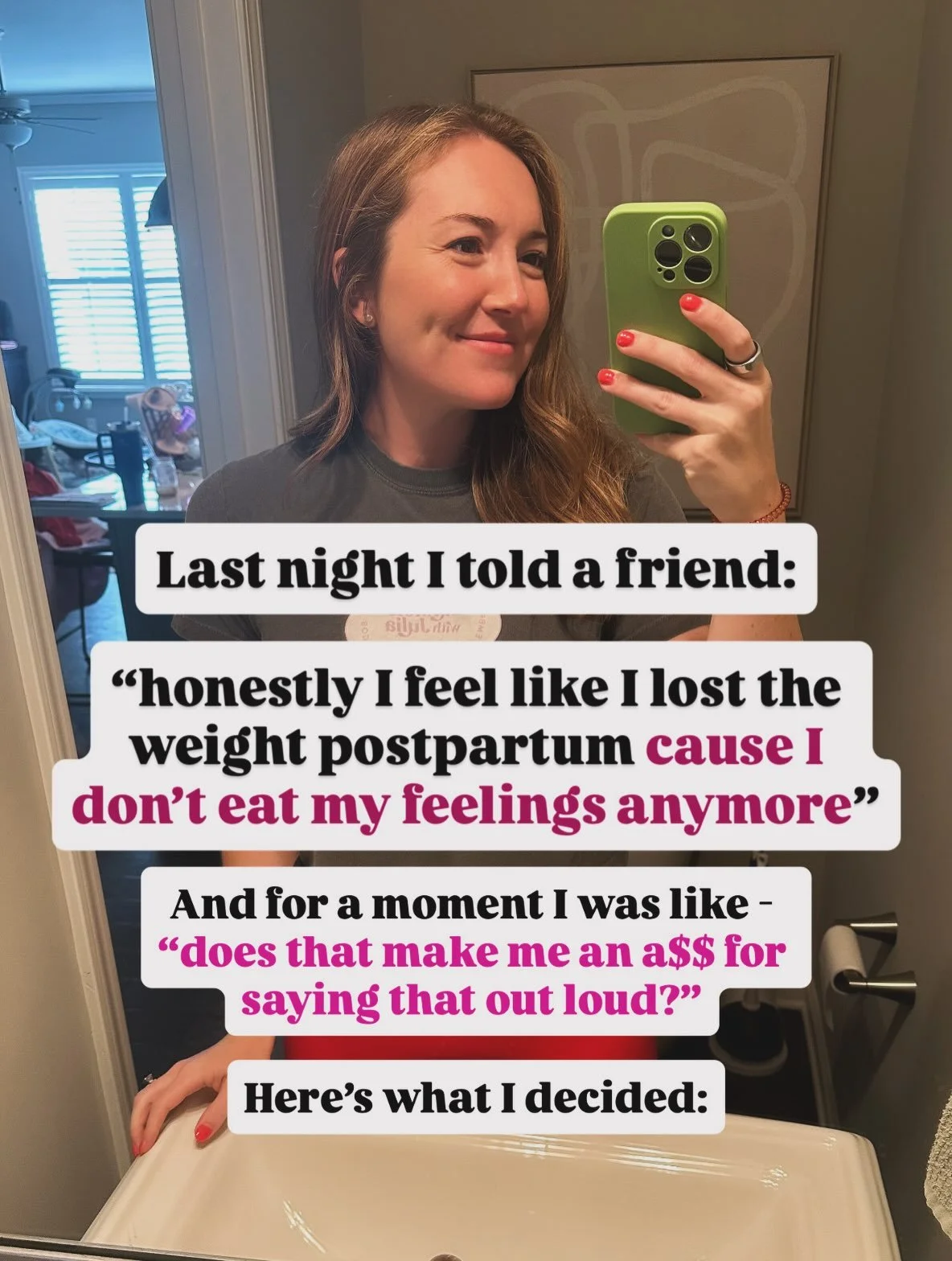 Want to stop eating your feelings?

Comment SHIFT for a free ticket to my event next week &amp; let me help you obliterate the crappy beliefs keeping you in a &ldquo;starting over every Monday - cause I fell apart on Wednesday at 3pm&rdquo; cycle 🔄