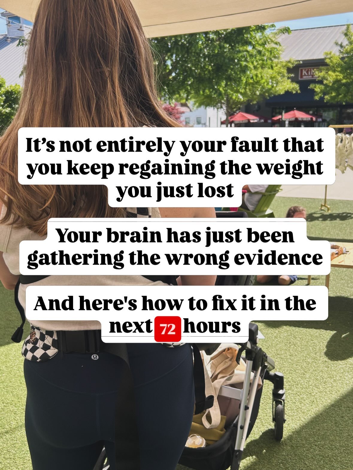 Use your brain for good ^^

And then comment SHIFT to keep doing this with me next week too inside the Shift to Shed Challenge
