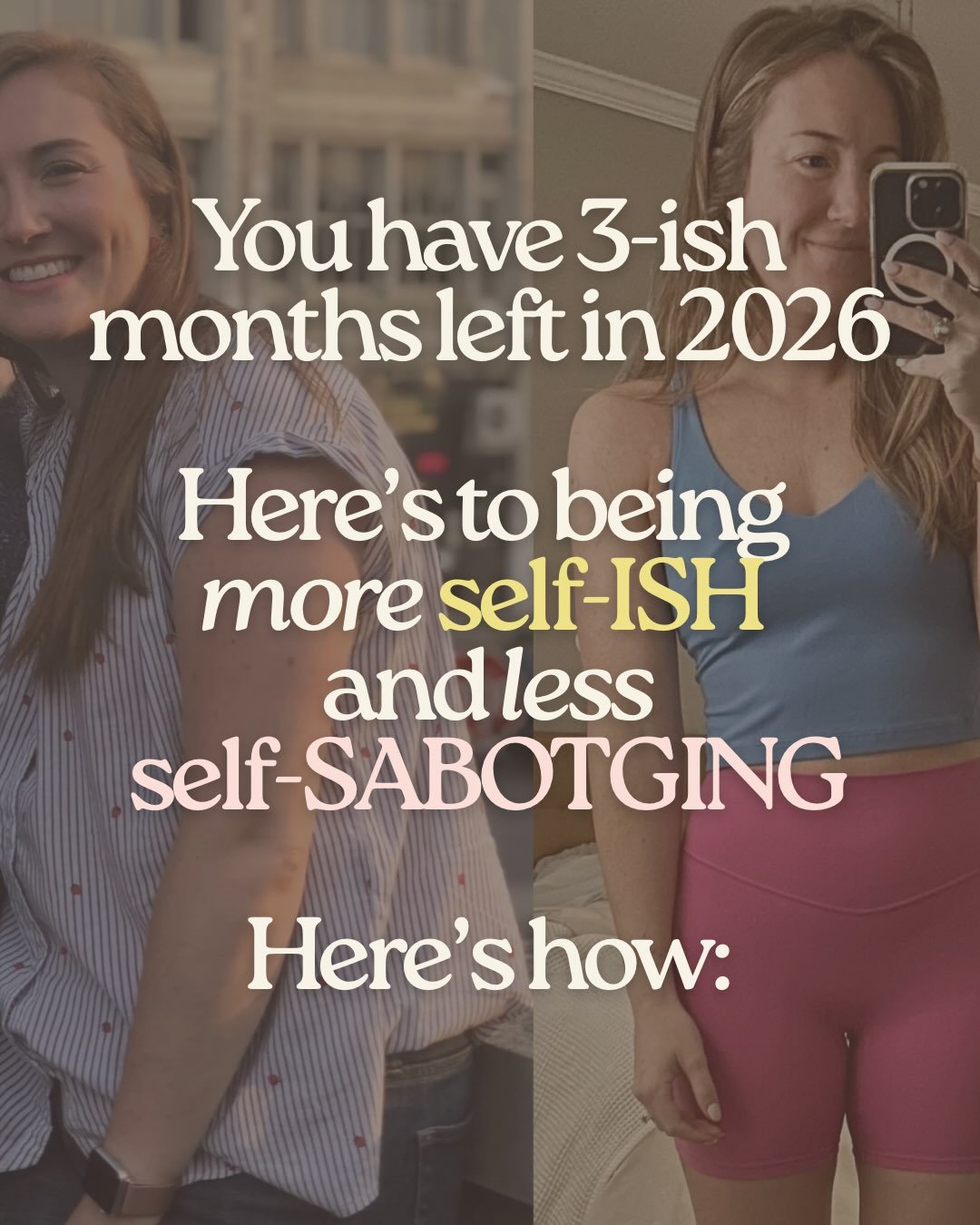 Being selfish is in.
Being self sabotaging is out.

Comment STACK for a free version of one of my BELOVED client tools to start doing just this 🛠️