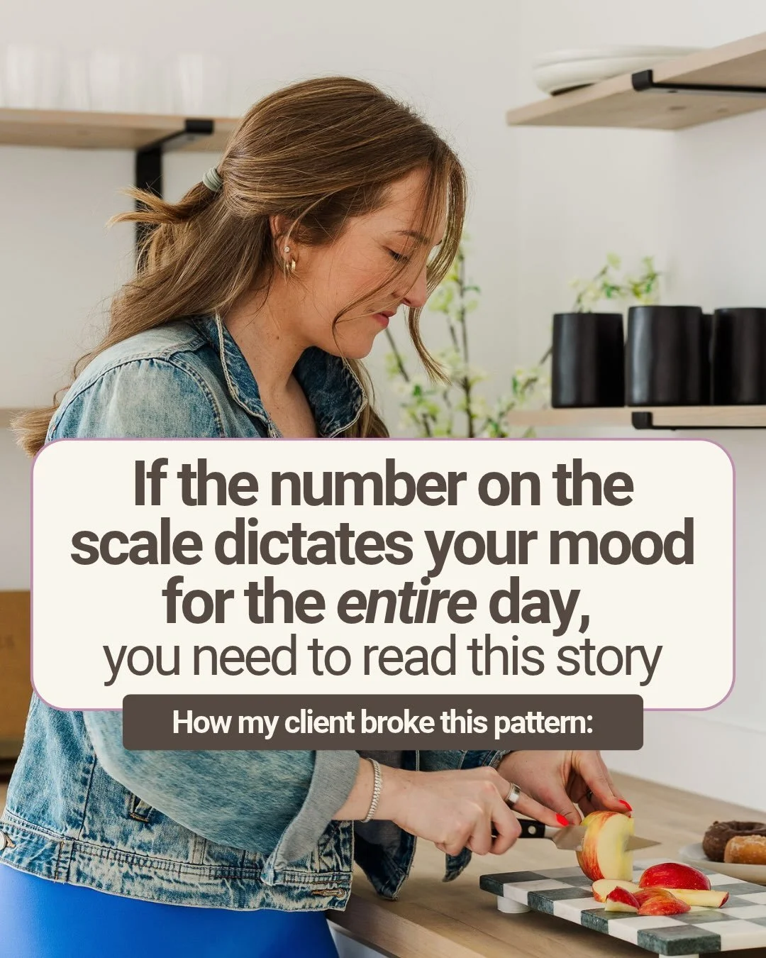 She didn&rsquo;t spiral AND hit a new low a few days later because of it

I help my clients get consistent by changing what happens in their brains when something goes wrong&hellip; so that they stay on track anyway 

I wanna help you next. Comment C