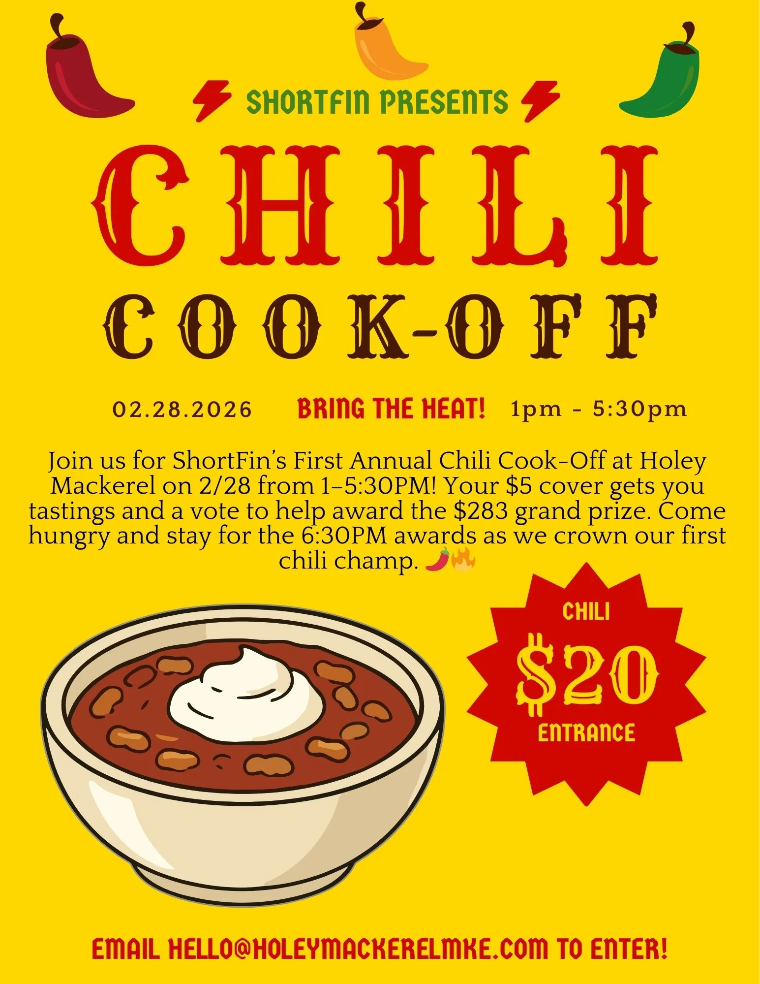 Chili Cook Off - Chili Submission