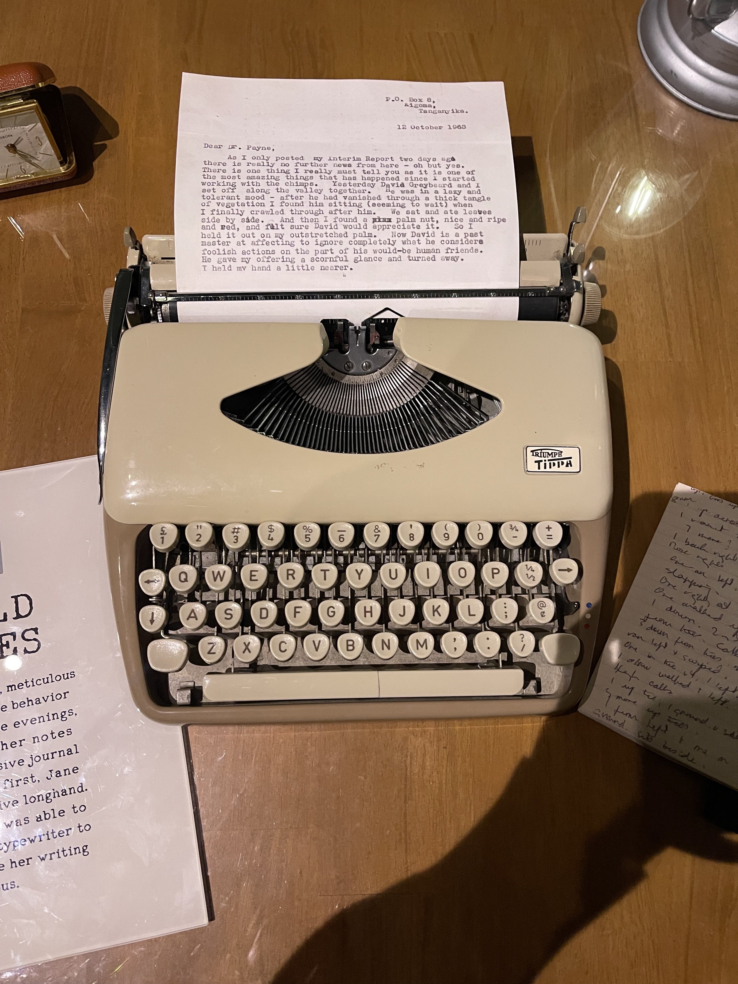 Jane Goodall Typewriter.jpg