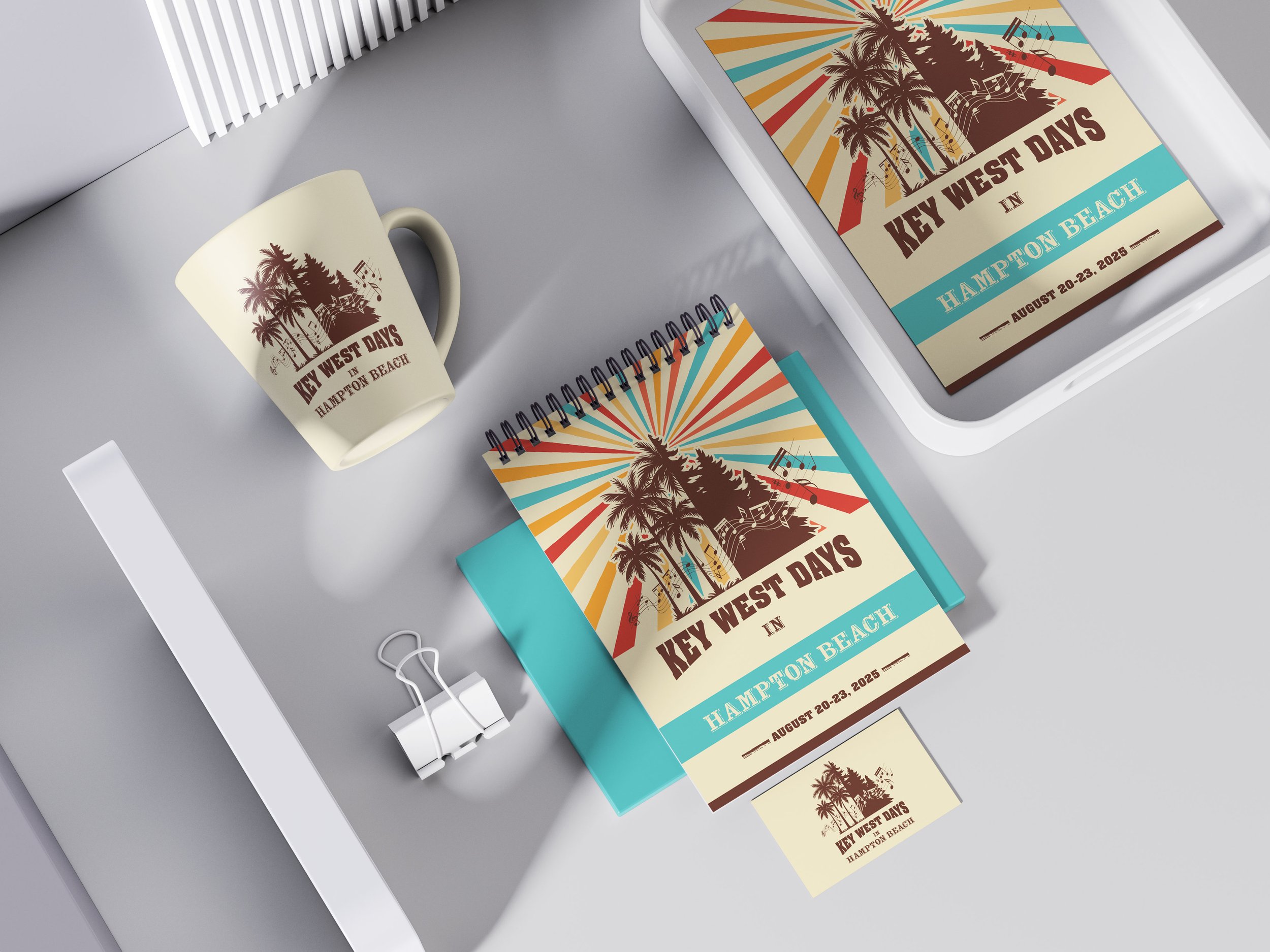 Key West Days in Hampton Beach, NH Promotional Poster & Swag