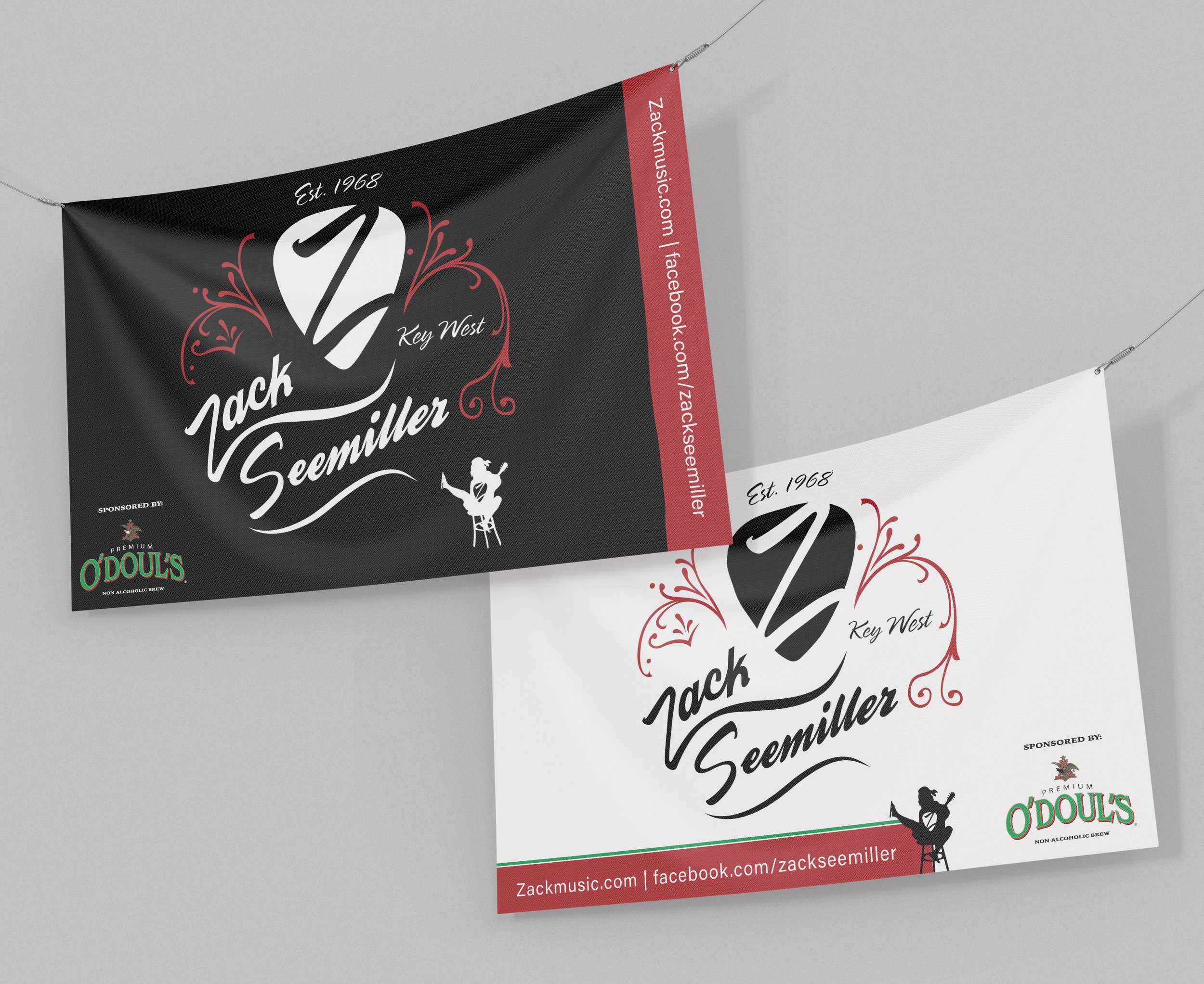 Zack Seemiller Music Banners