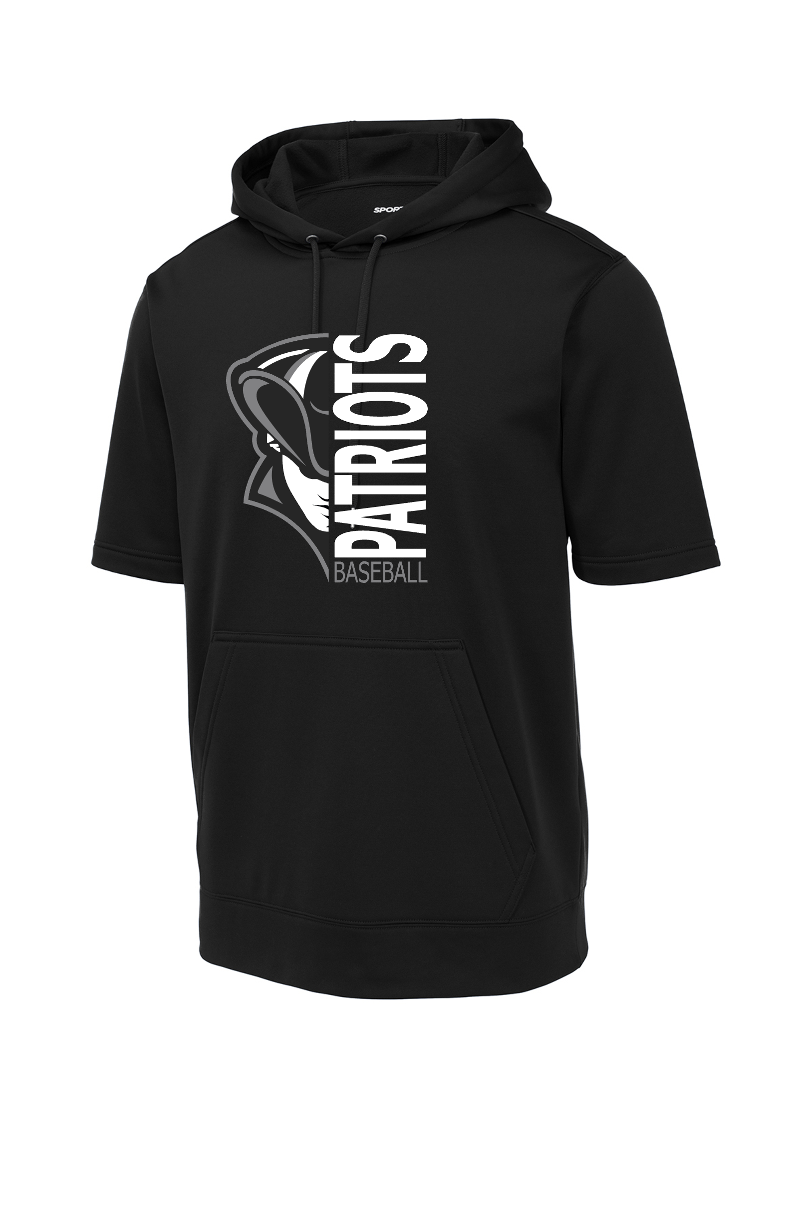 Blackout Sports-Tek Short Sleeved Hoodie