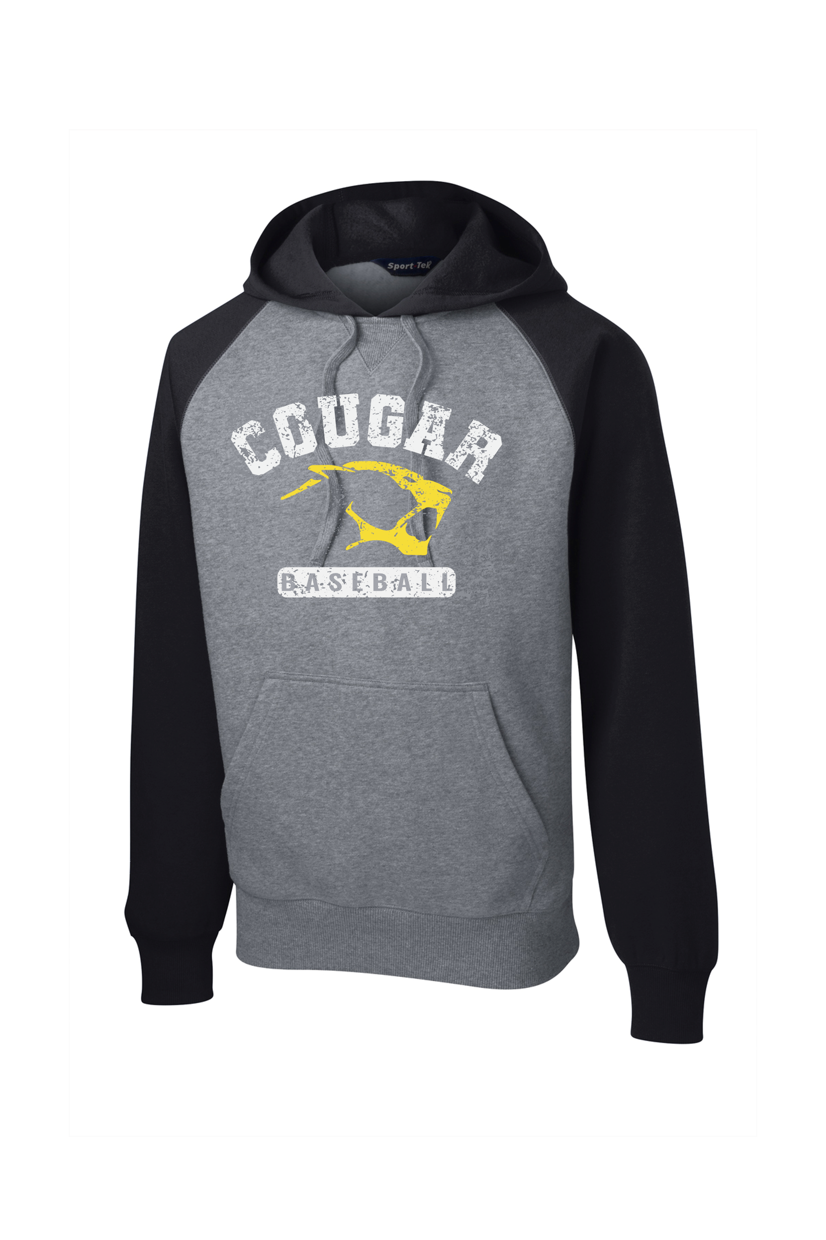 cougar baseball colorblock hoodie black.png