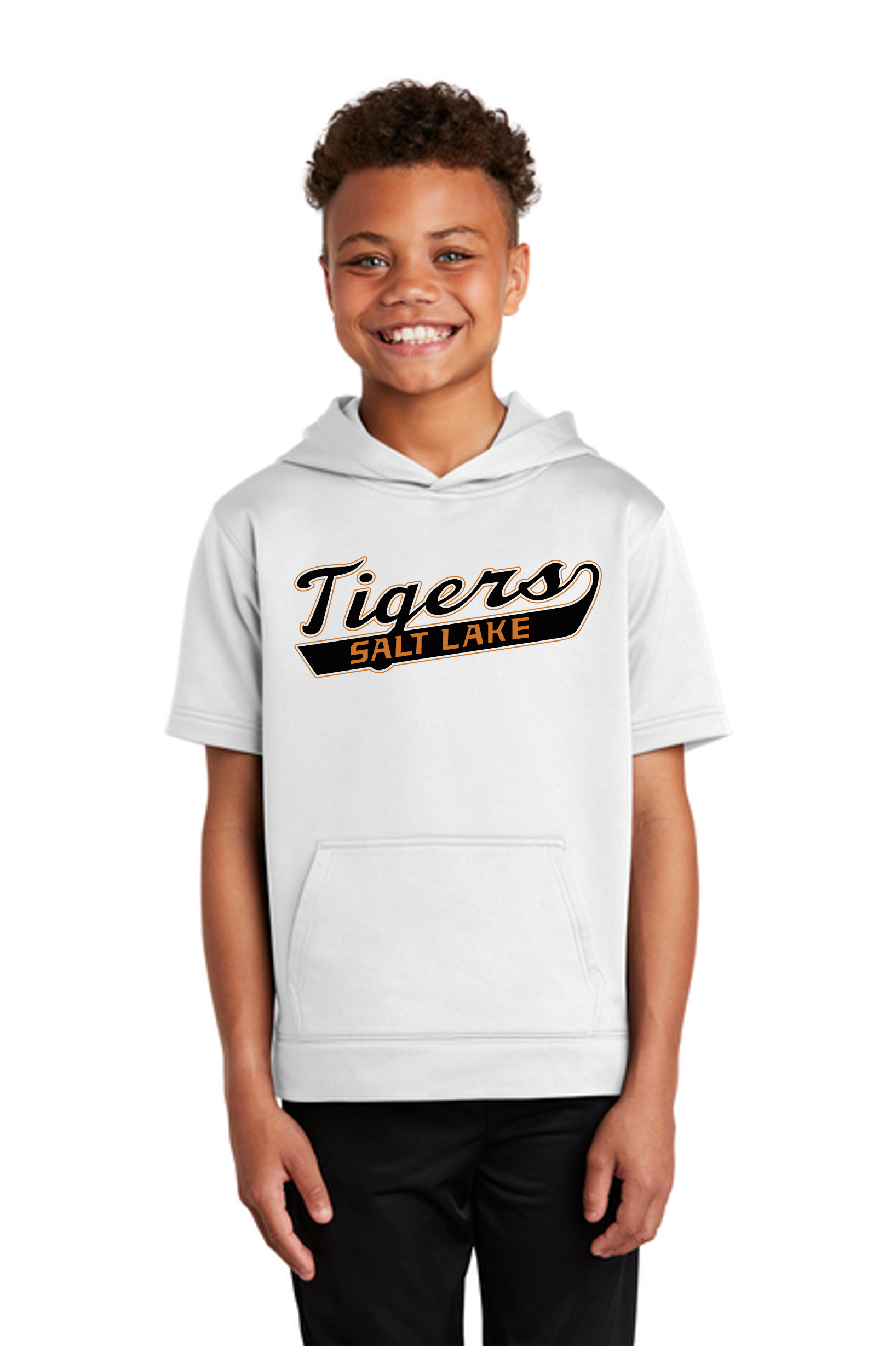 $35 - YOUTH Tigers Salt Lake  Short Sleeve Hoodie