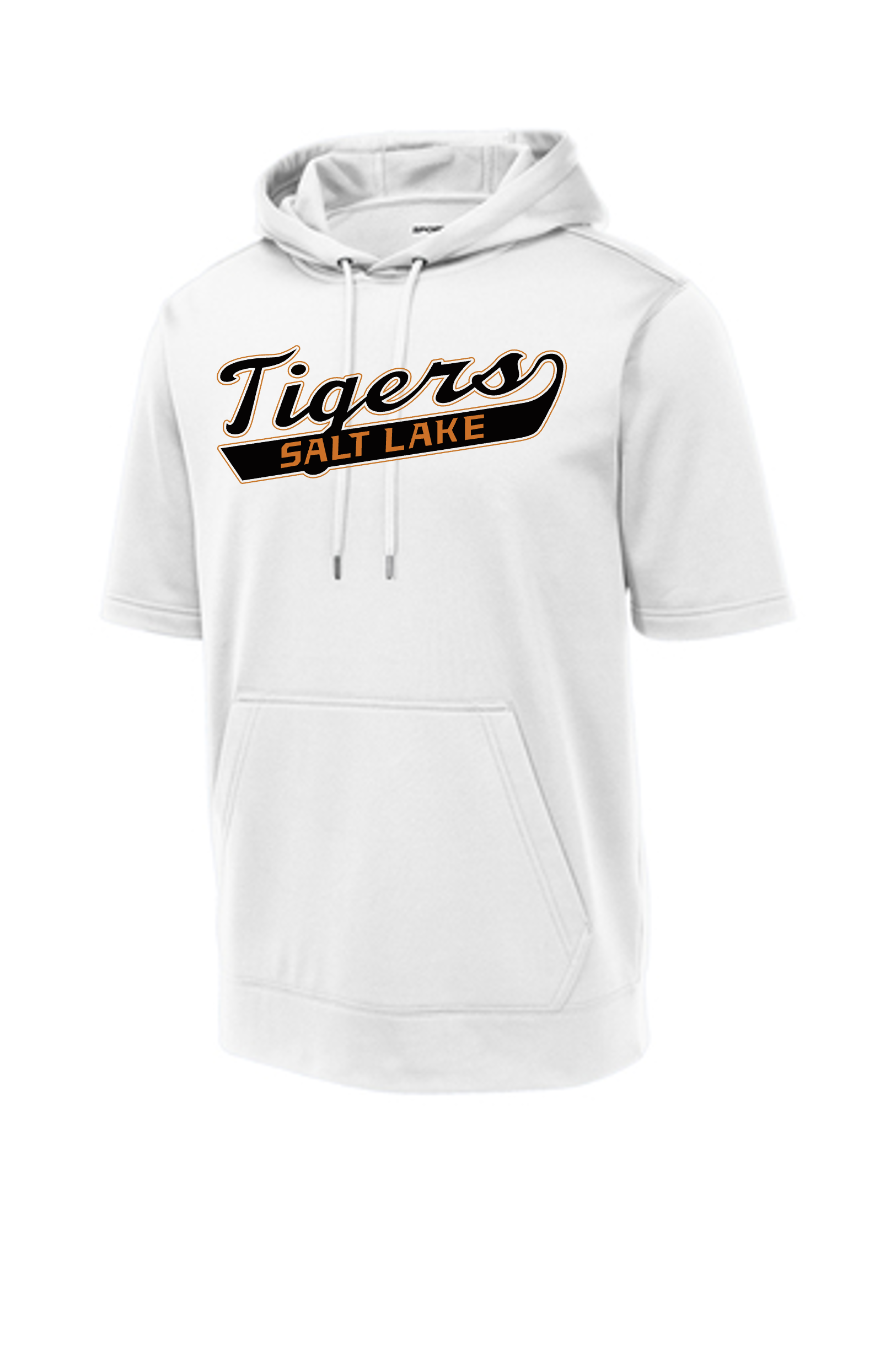 $40-$48 Tigers Salt Lake Adult Short Sleeve Hooded Sweatshirt