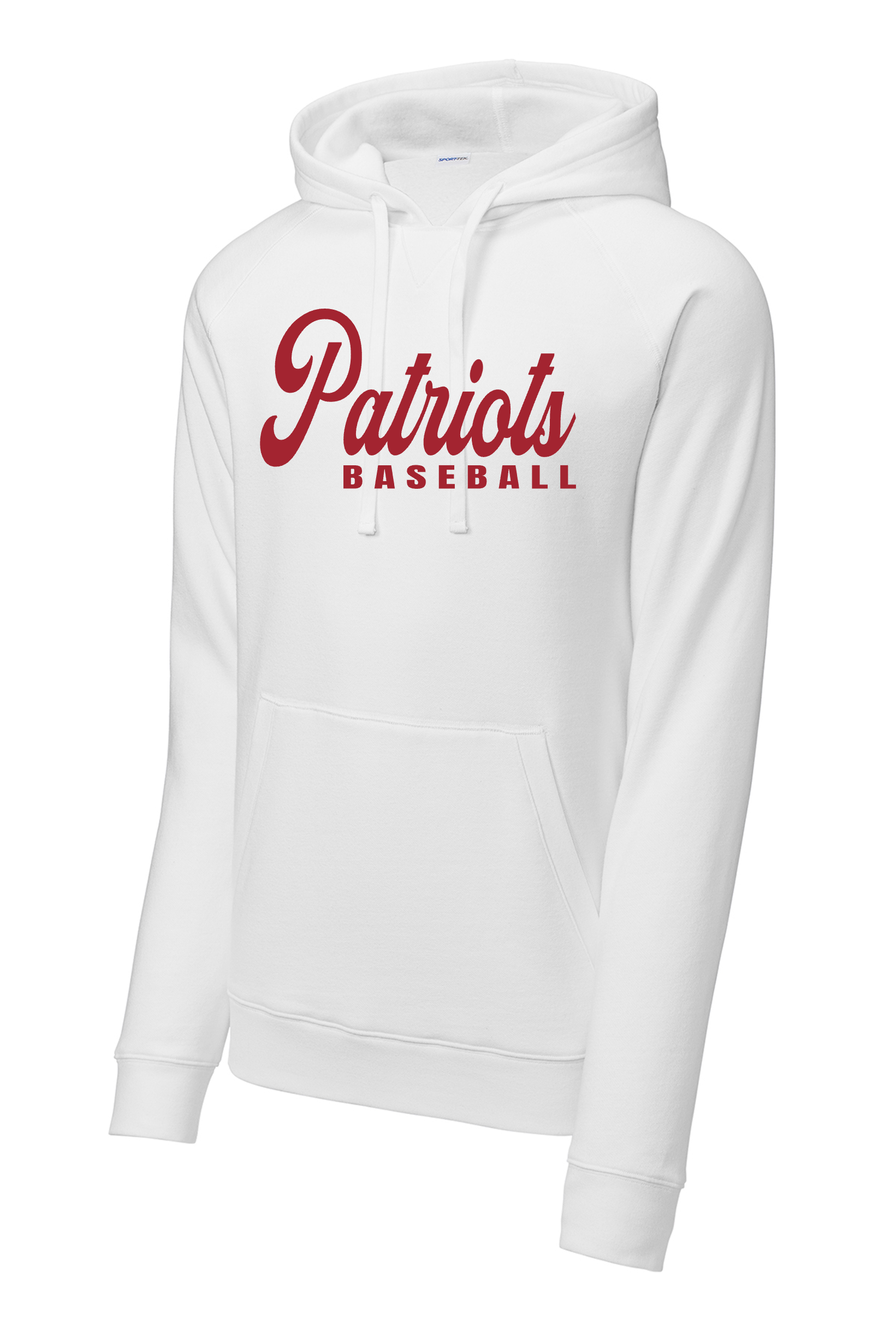 Patriots Baseball Script Sports-Tek Drive Hoodie